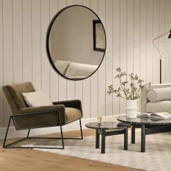 Regis 33" Velvet Lounge Chair - Juniper Green