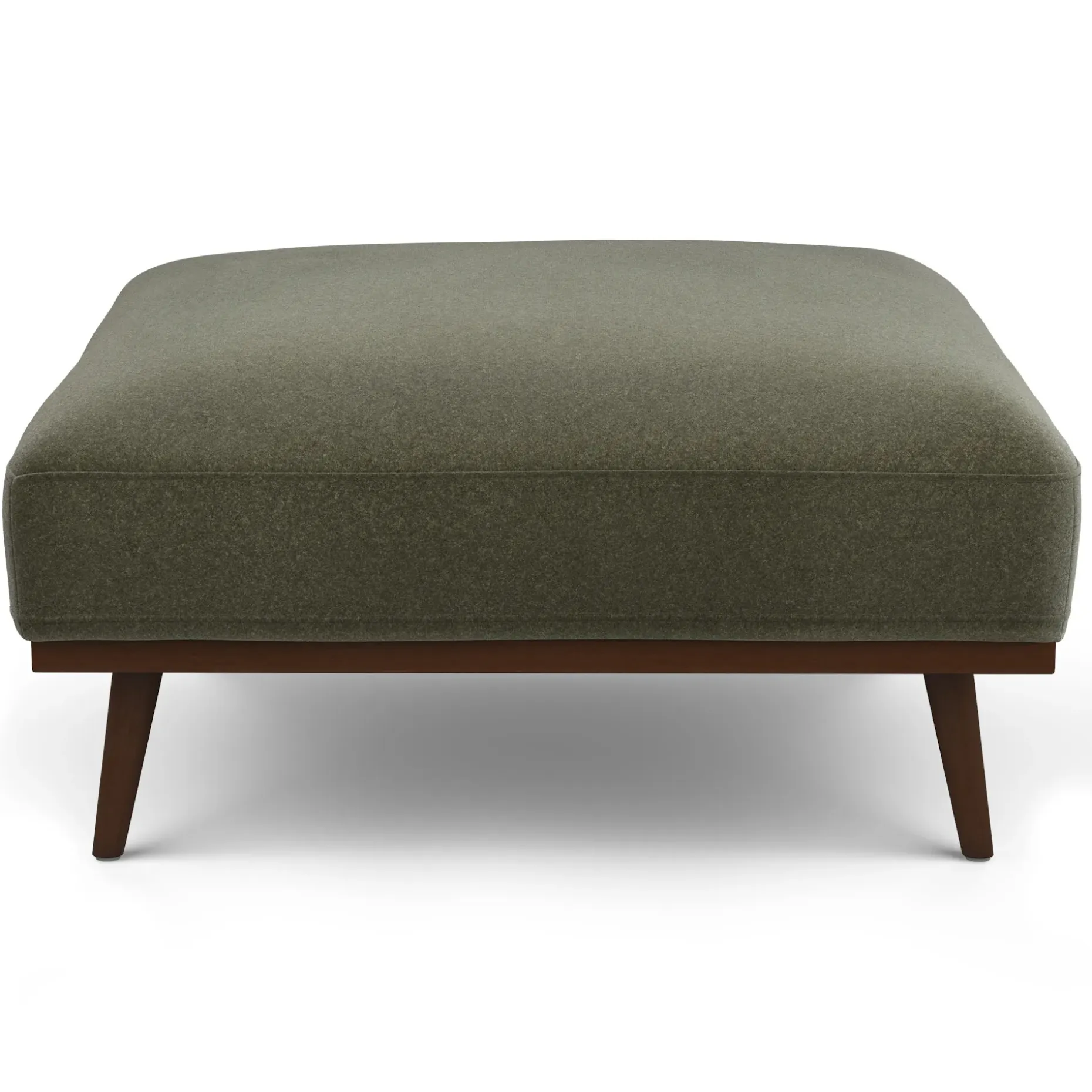 Rhett 38.5" Ottoman - Felted Green