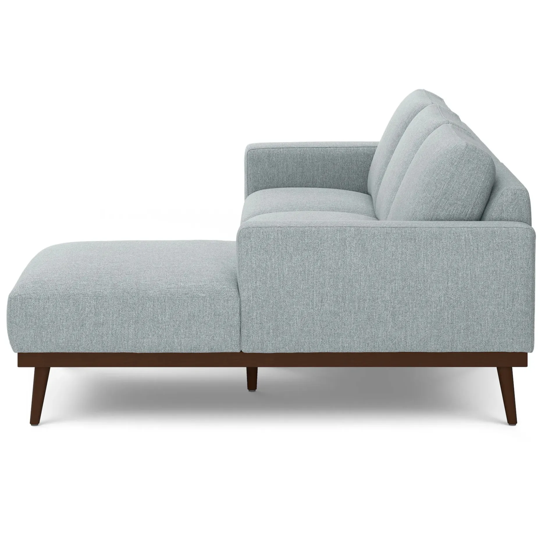 Rhett 93" Right Chaise Sectional - Harbor Gray