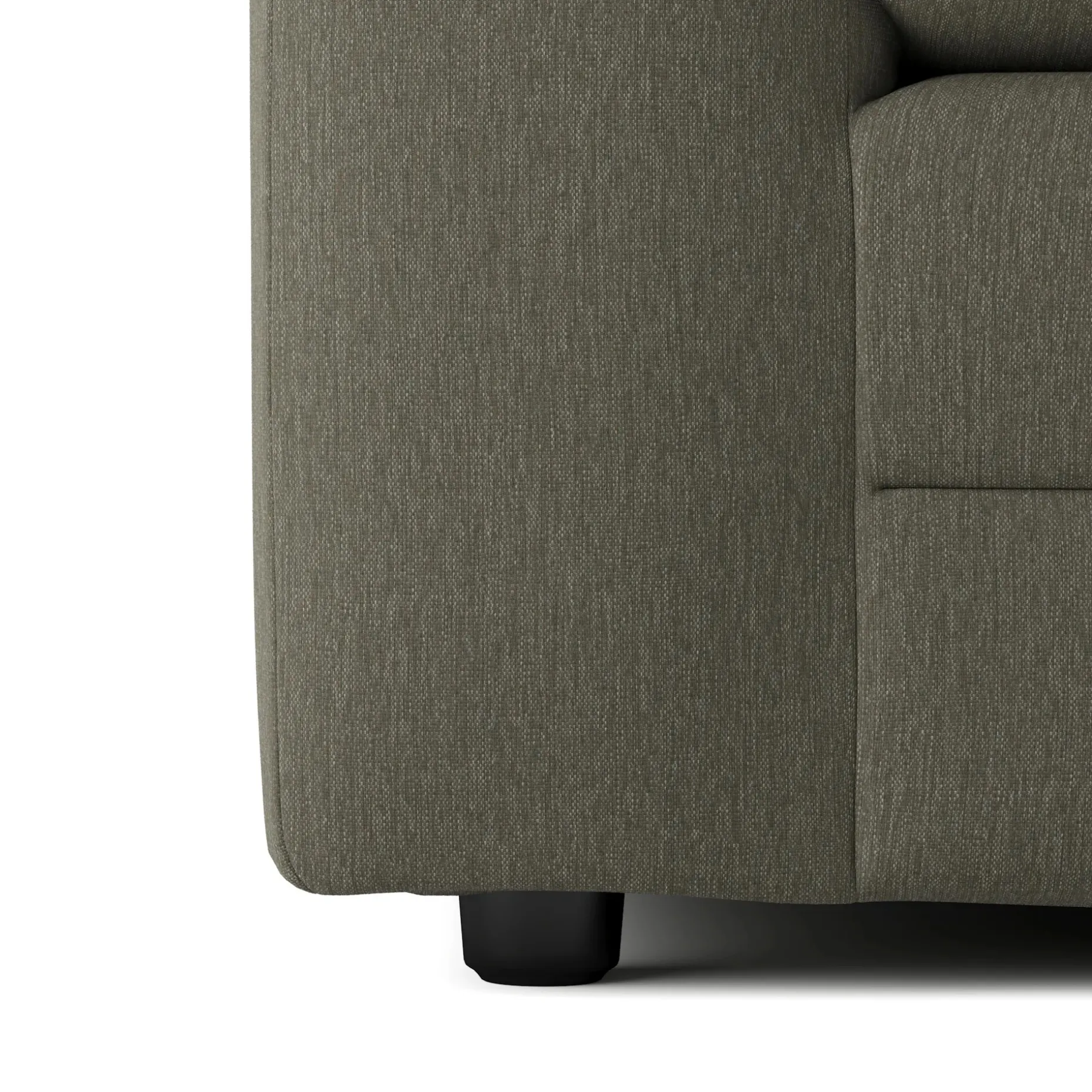 Riley 114" Corner Sectional - Silver Moss