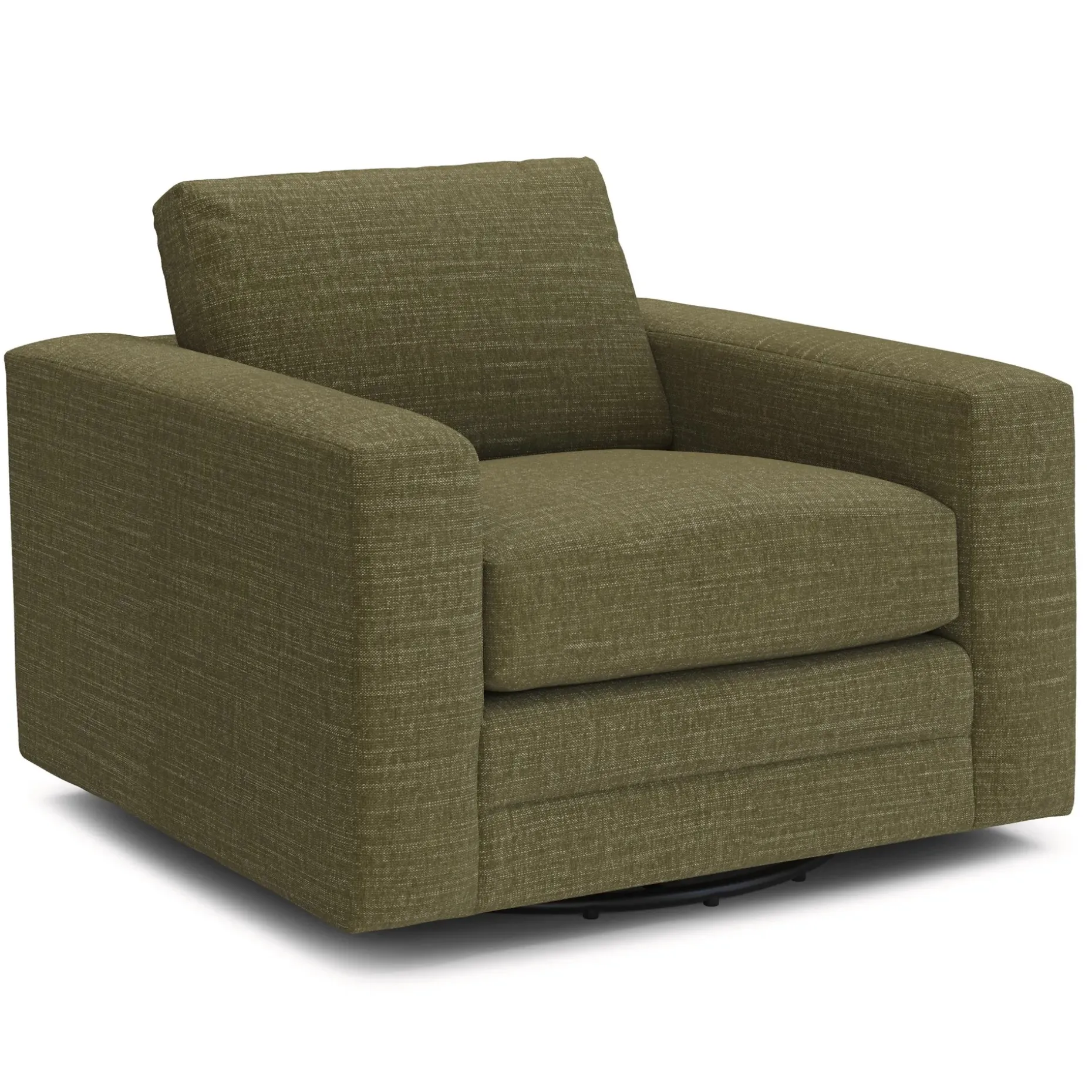 Riley 42" Grand Swivel Chair - Napa Moss
