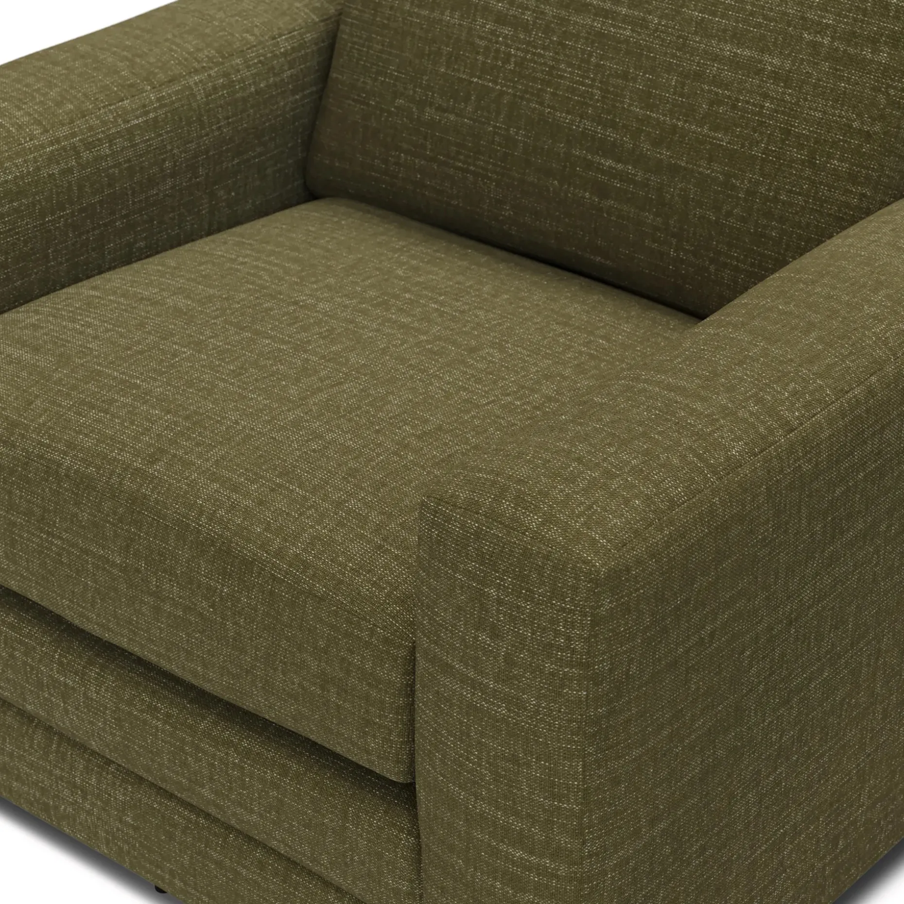 Riley 42" Grand Swivel Chair - Napa Moss