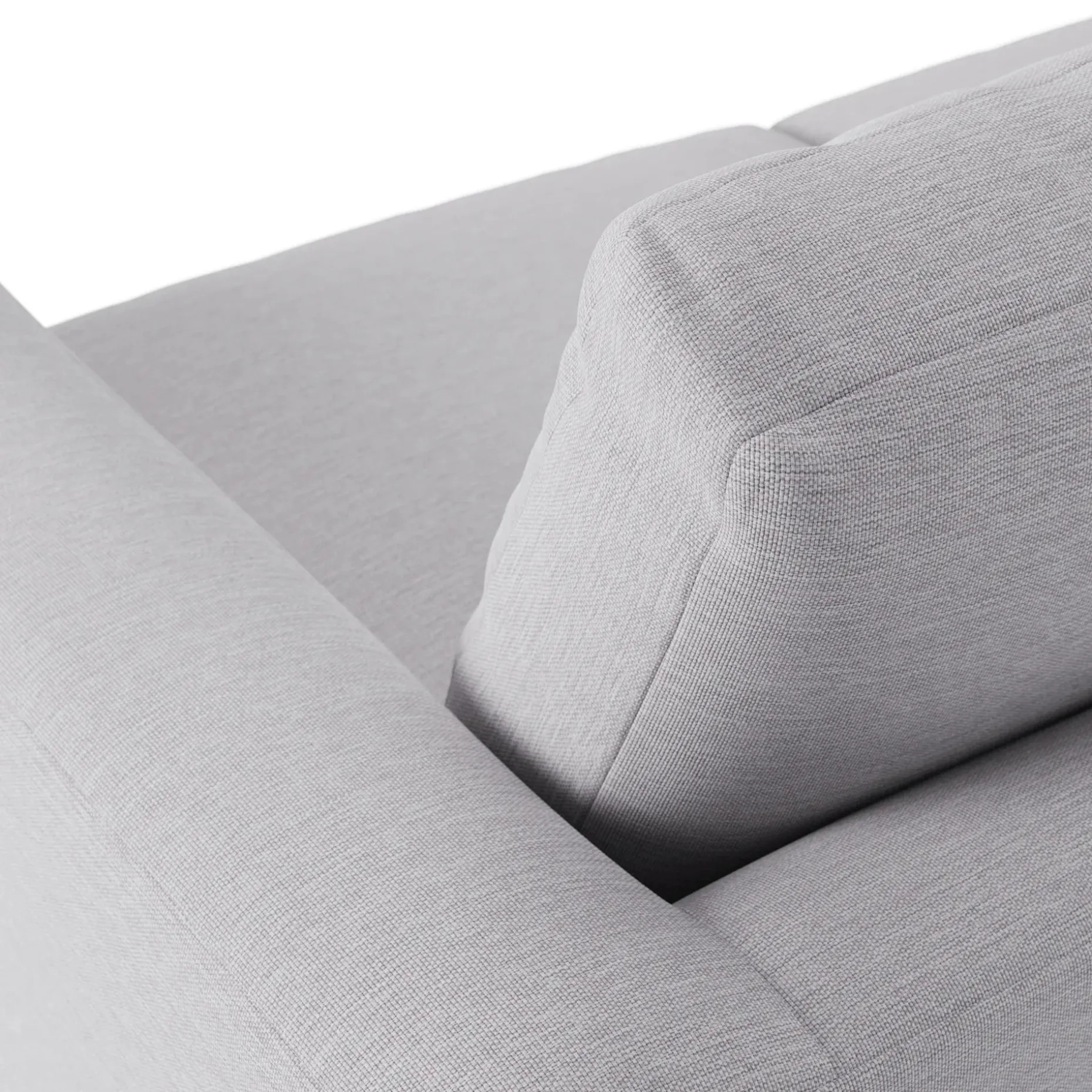 Riley 74" Loveseat - Silver Ivory