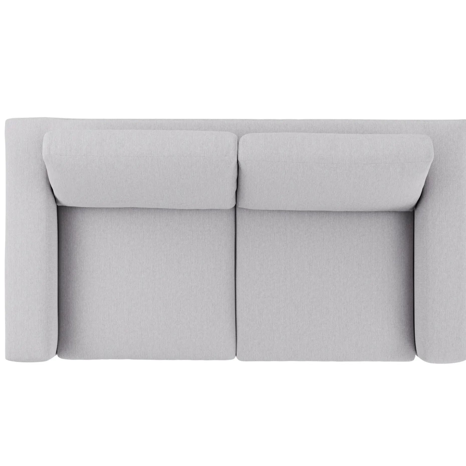 Riley 74" Loveseat - Silver Ivory