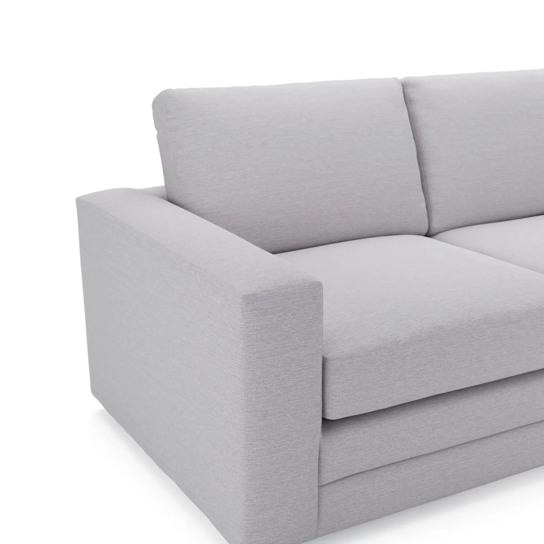 Riley 74" Loveseat - Silver Ivory