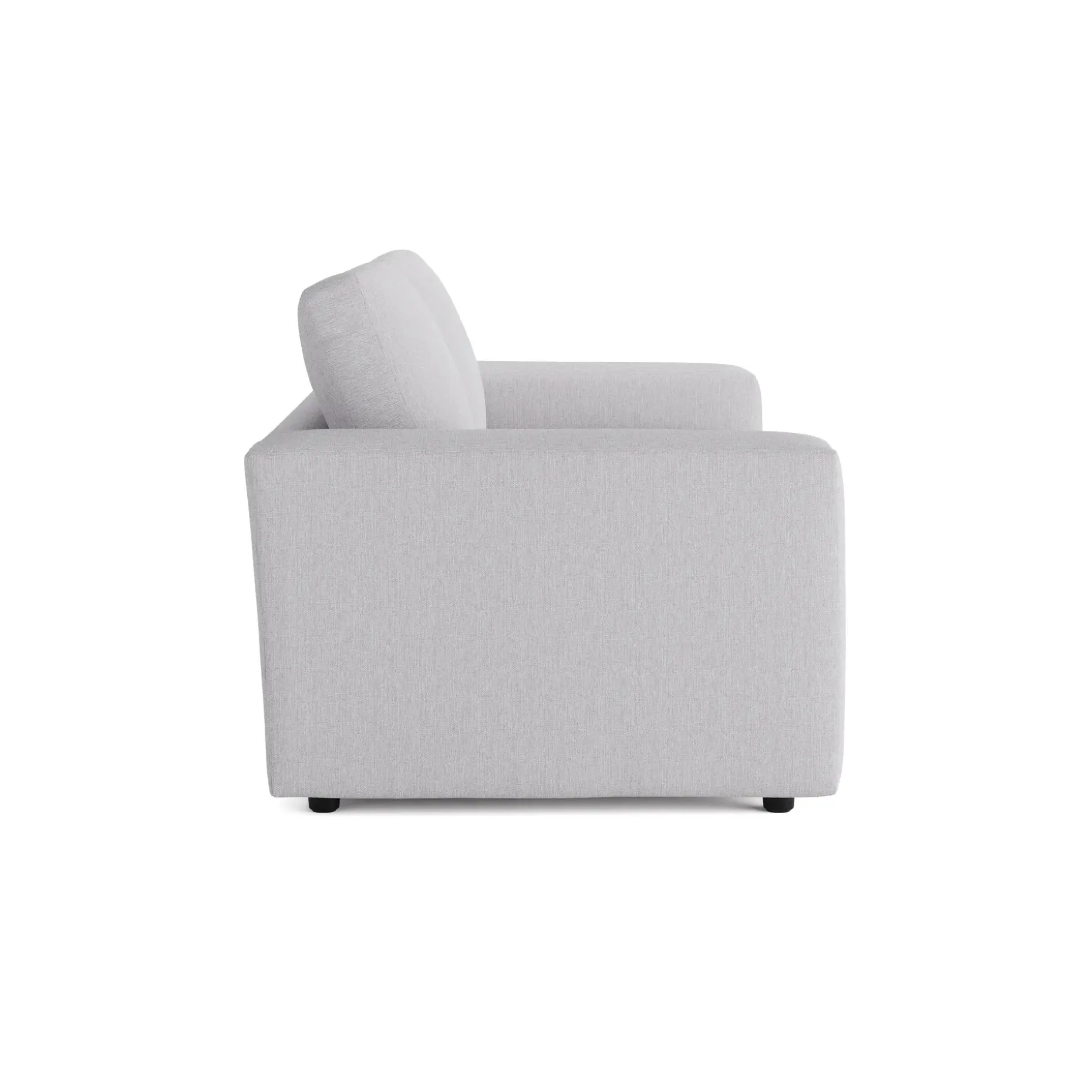 Riley 74" Loveseat - Silver Ivory