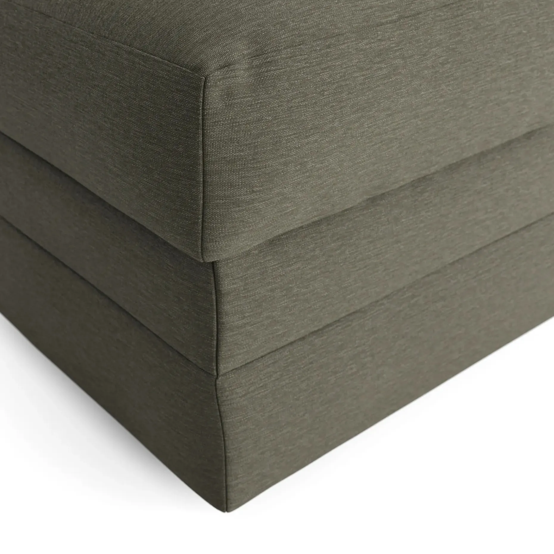 Riley 28" Ottoman - Silver Moss