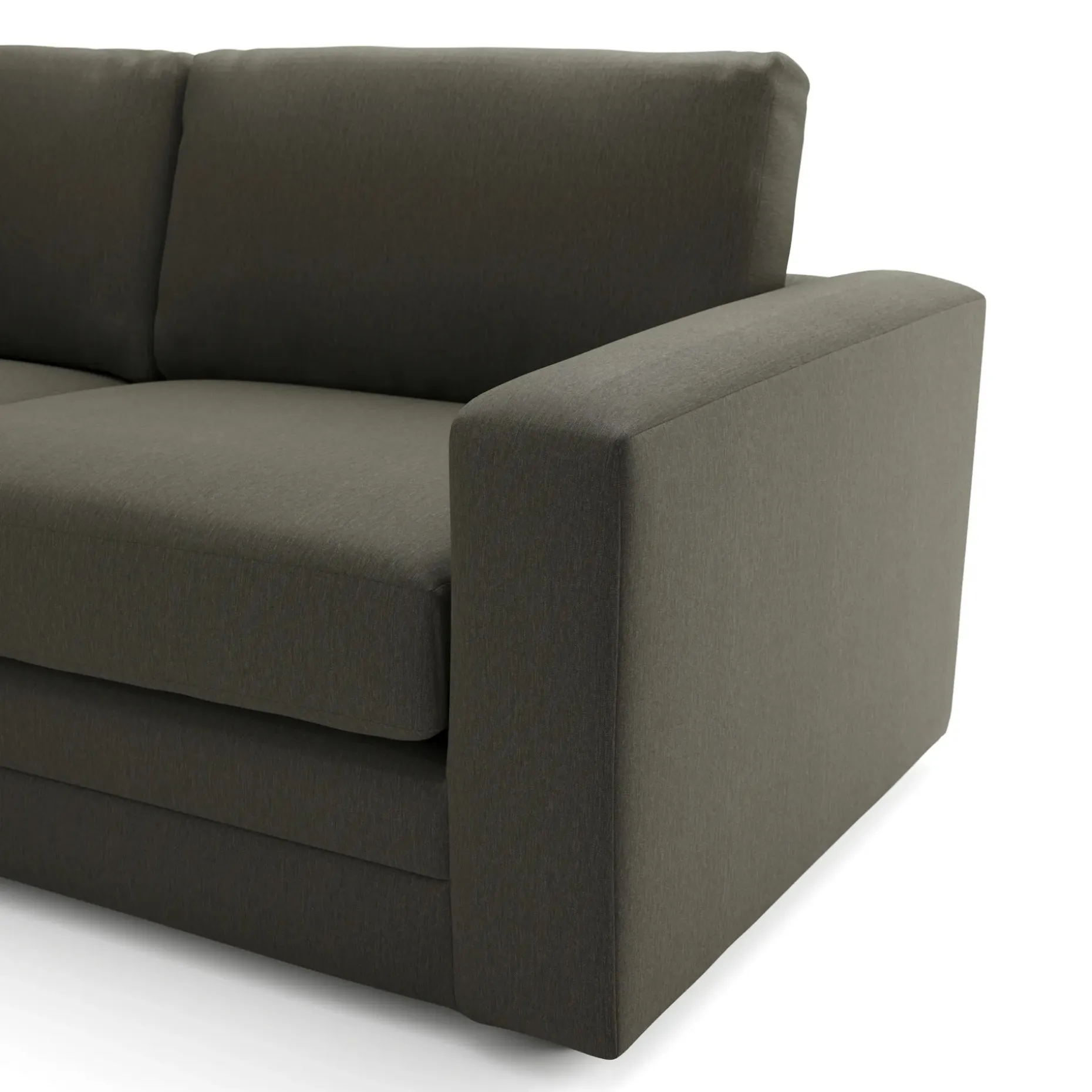 Riley 84" Reversible Storage Sectional - Silver Moss