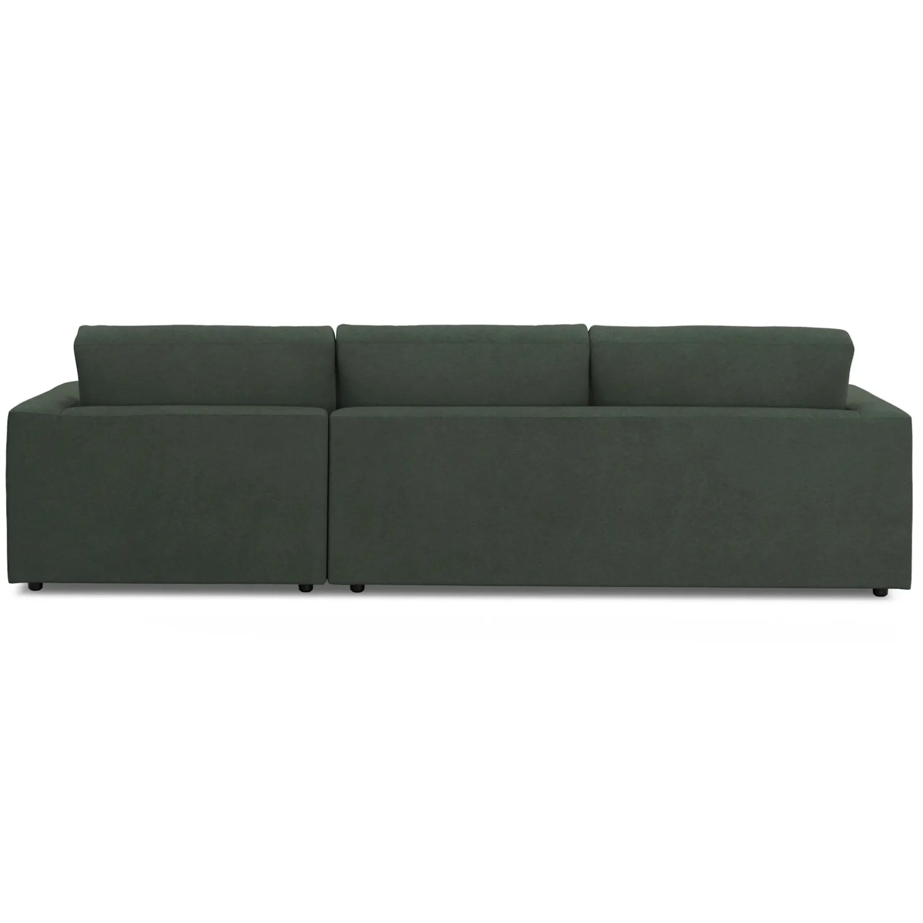 Riley 118.5" Right Sectional - Green Wool Bouclé