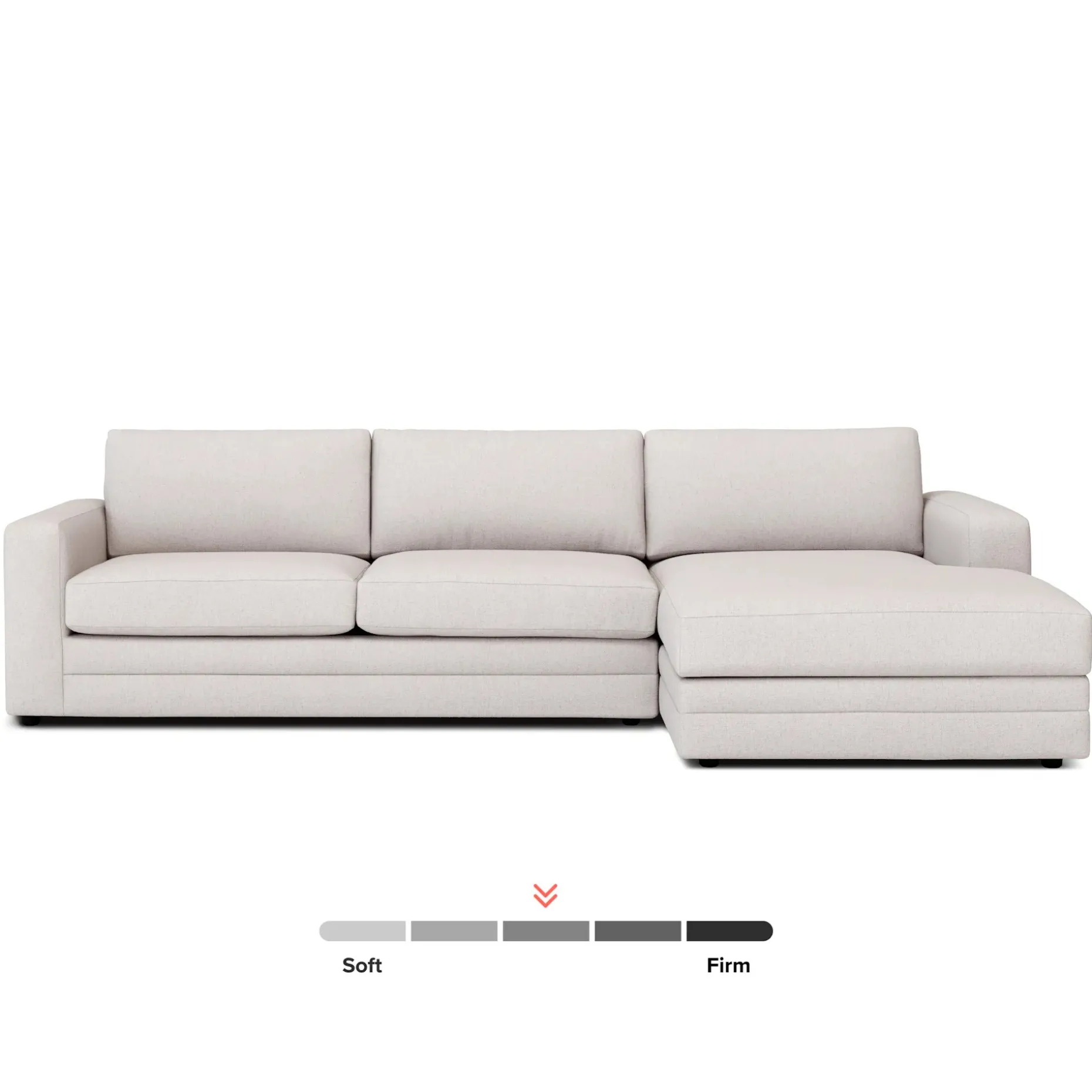 Riley 118" Right Storage Sleeper Sectional - Napa White
