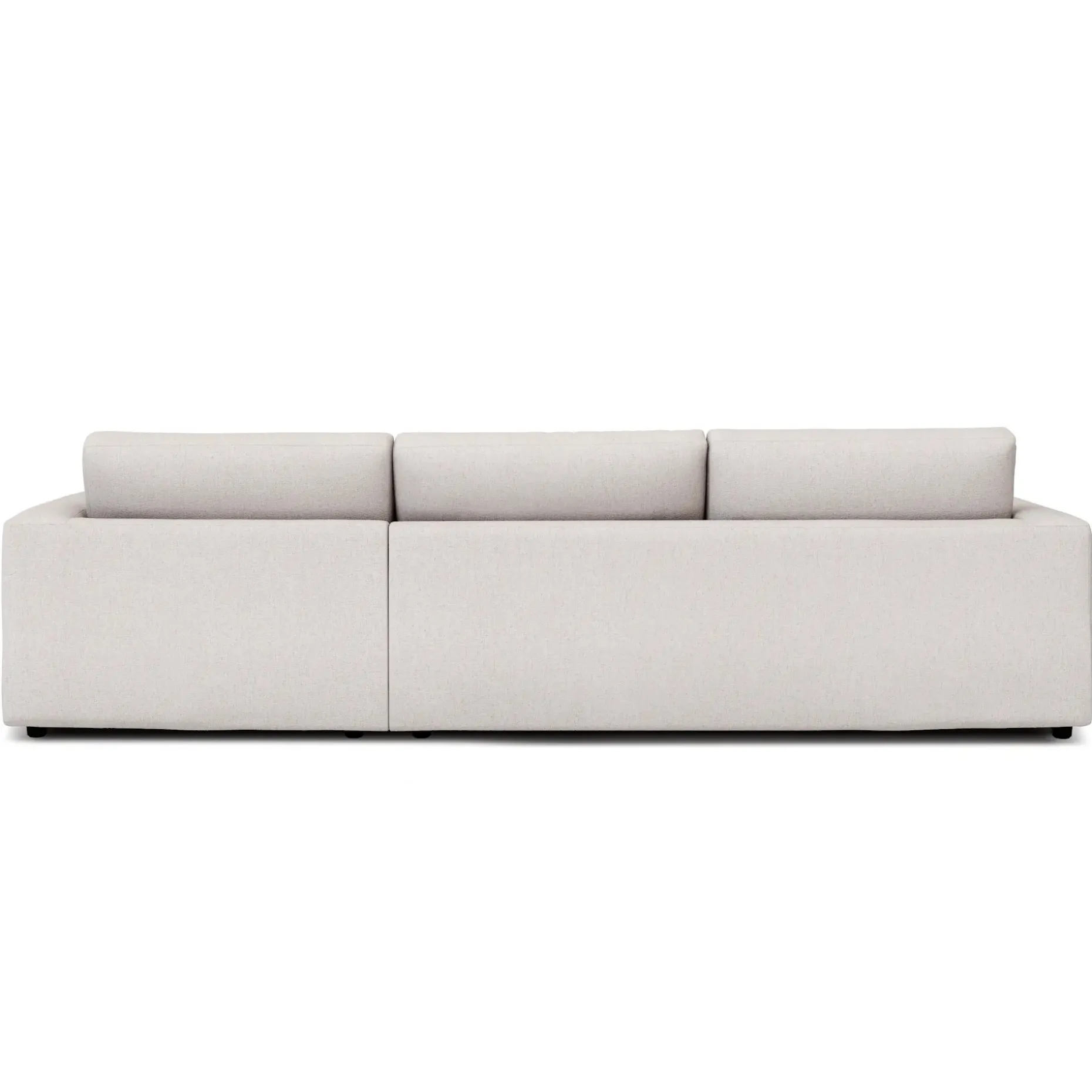 Riley 118" Right Storage Sleeper Sectional - Napa White