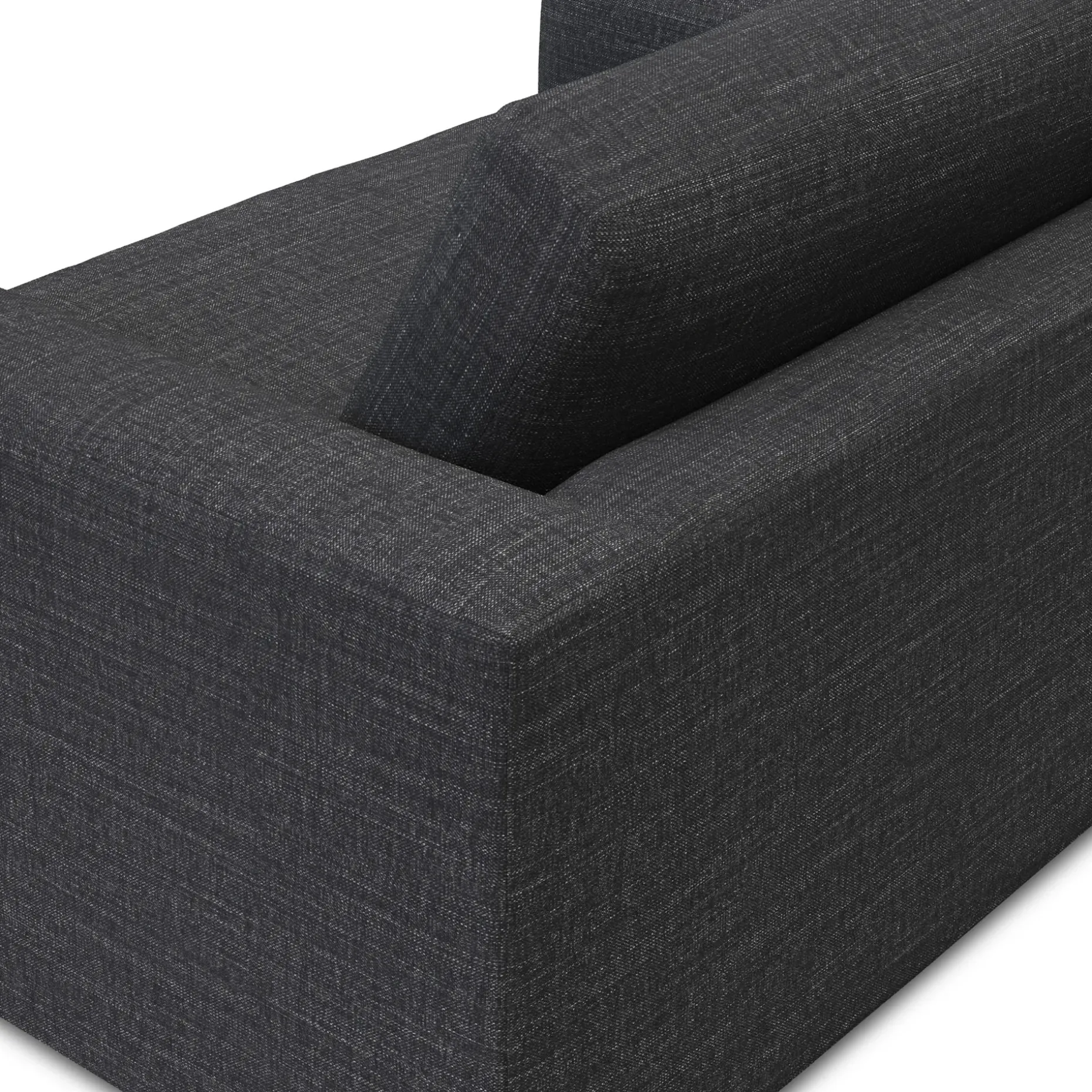 Riley 57.5" Sleeper Chair - Napa Charcoal
