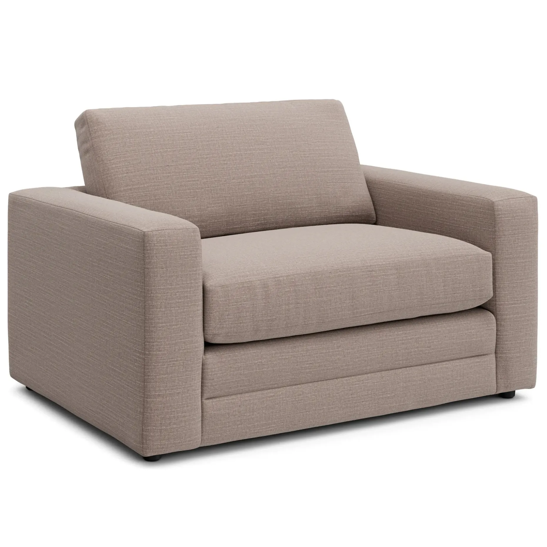 Riley 57.5" Sleeper Chair - Napa Quartz