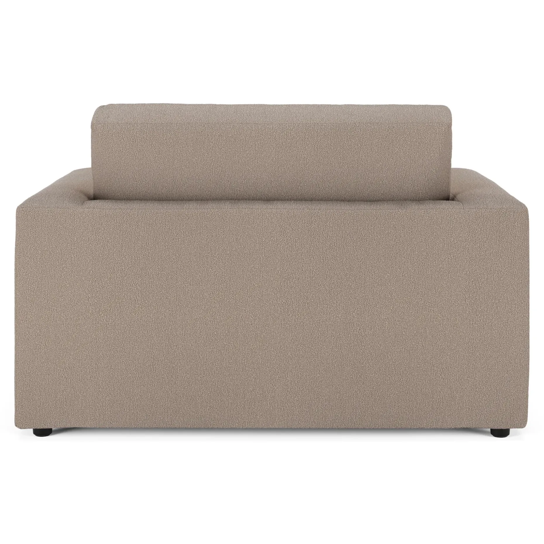 Riley 57.5" Sleeper Chair - Sandstone Wool Bouclé