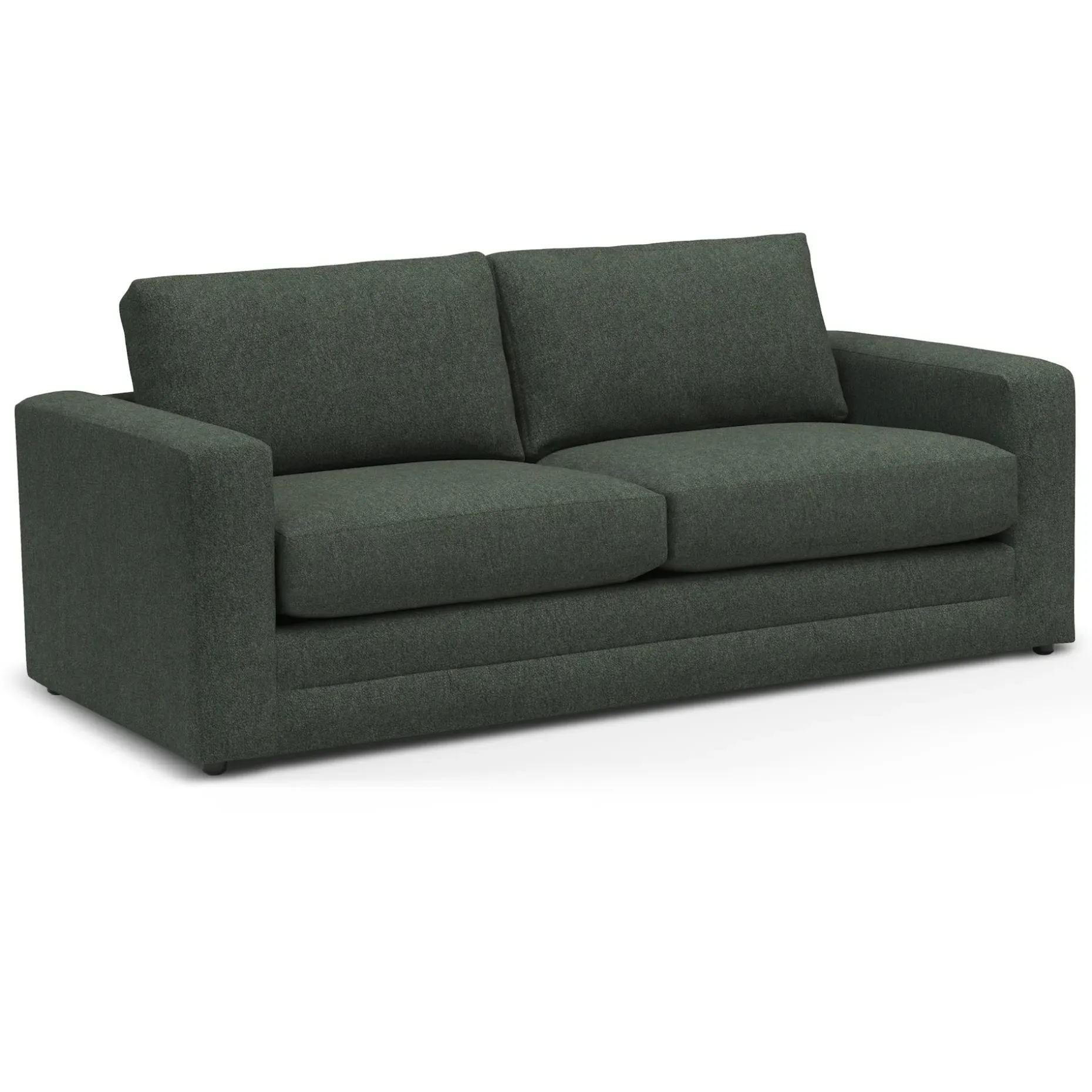 Riley 84" Sofa Bed - Green Wool Bouclé