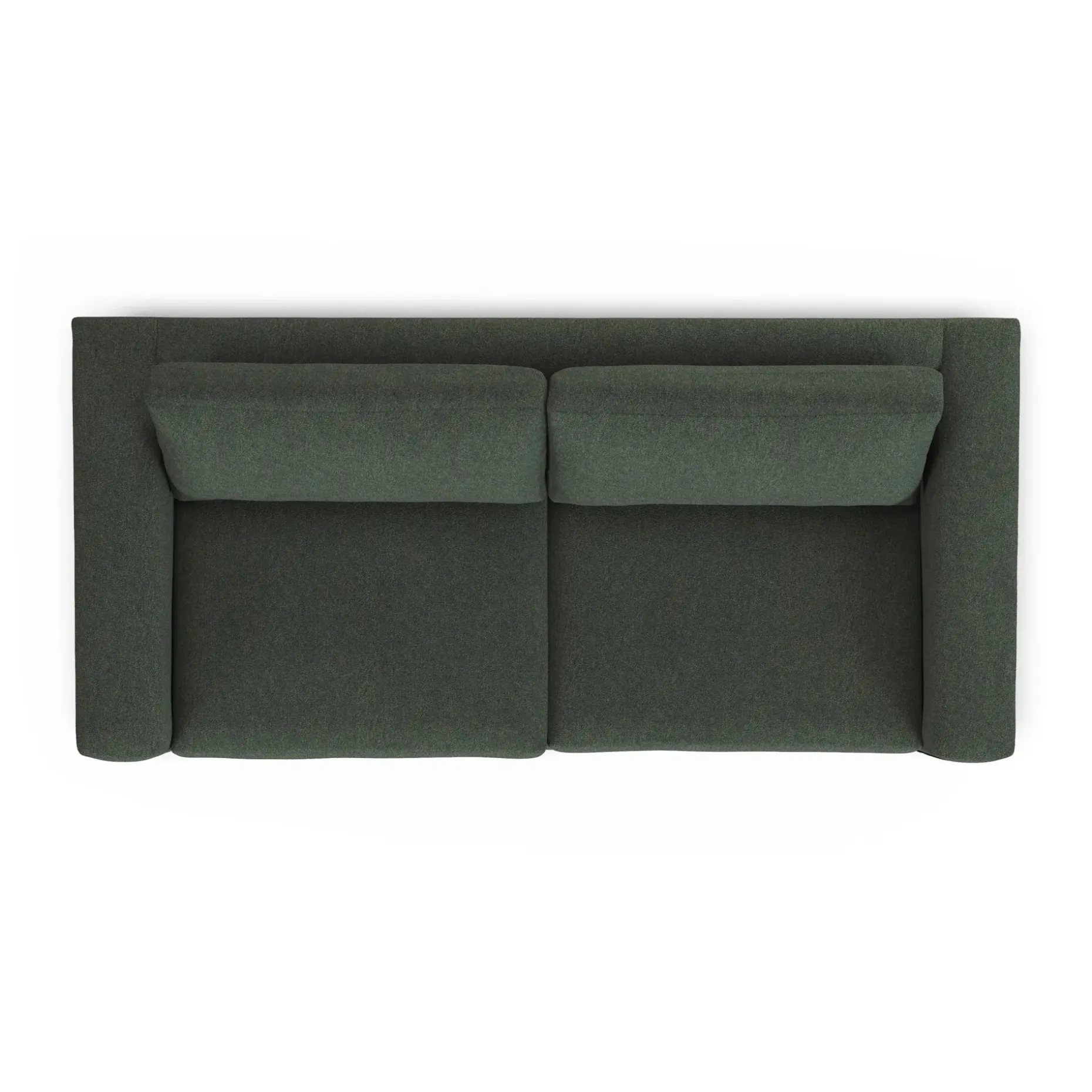 Riley 84" Sofa Bed - Green Wool Bouclé