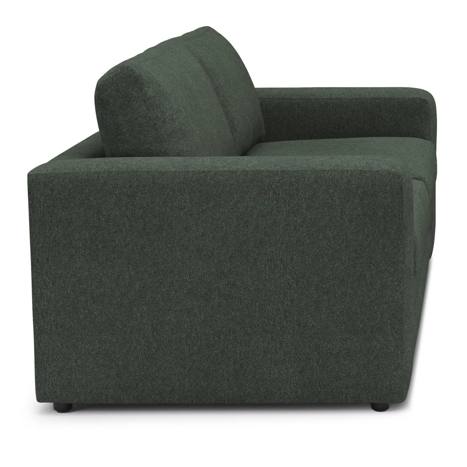 Riley 84" Sofa Bed - Green Wool Bouclé