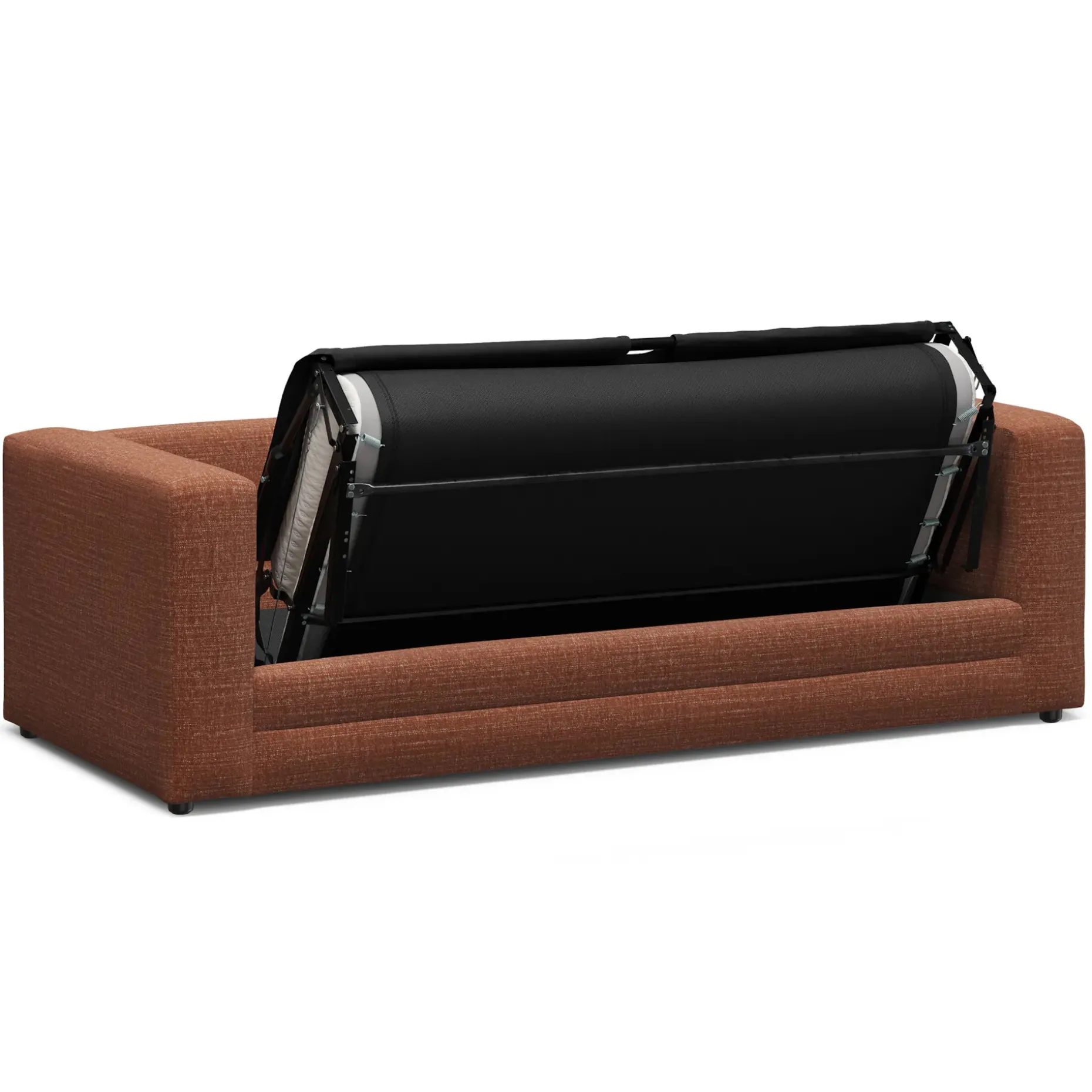 Riley 84" Sofa Bed - Napa Rust