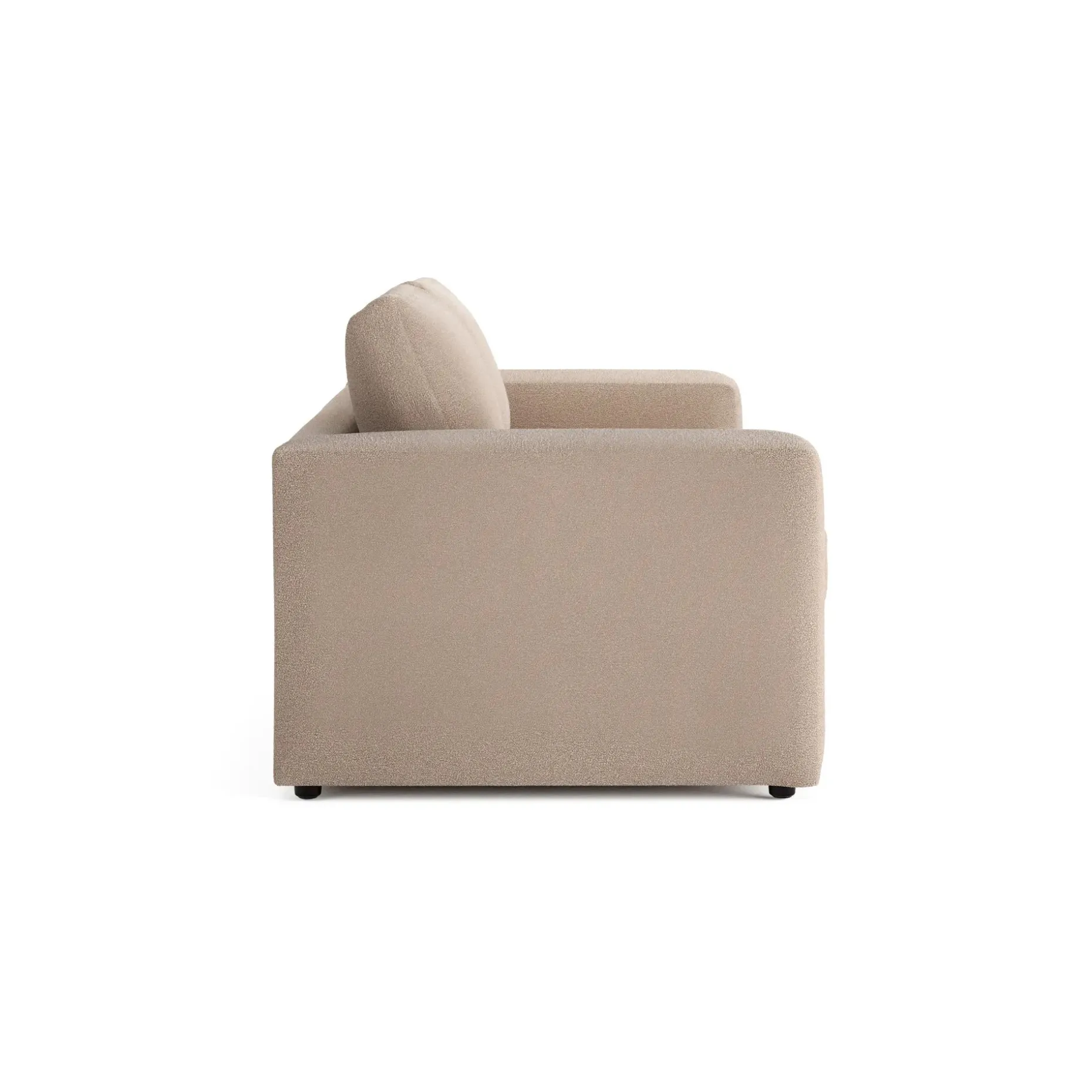Riley 84" Sofa Bed - Sandstone Wool Bouclé