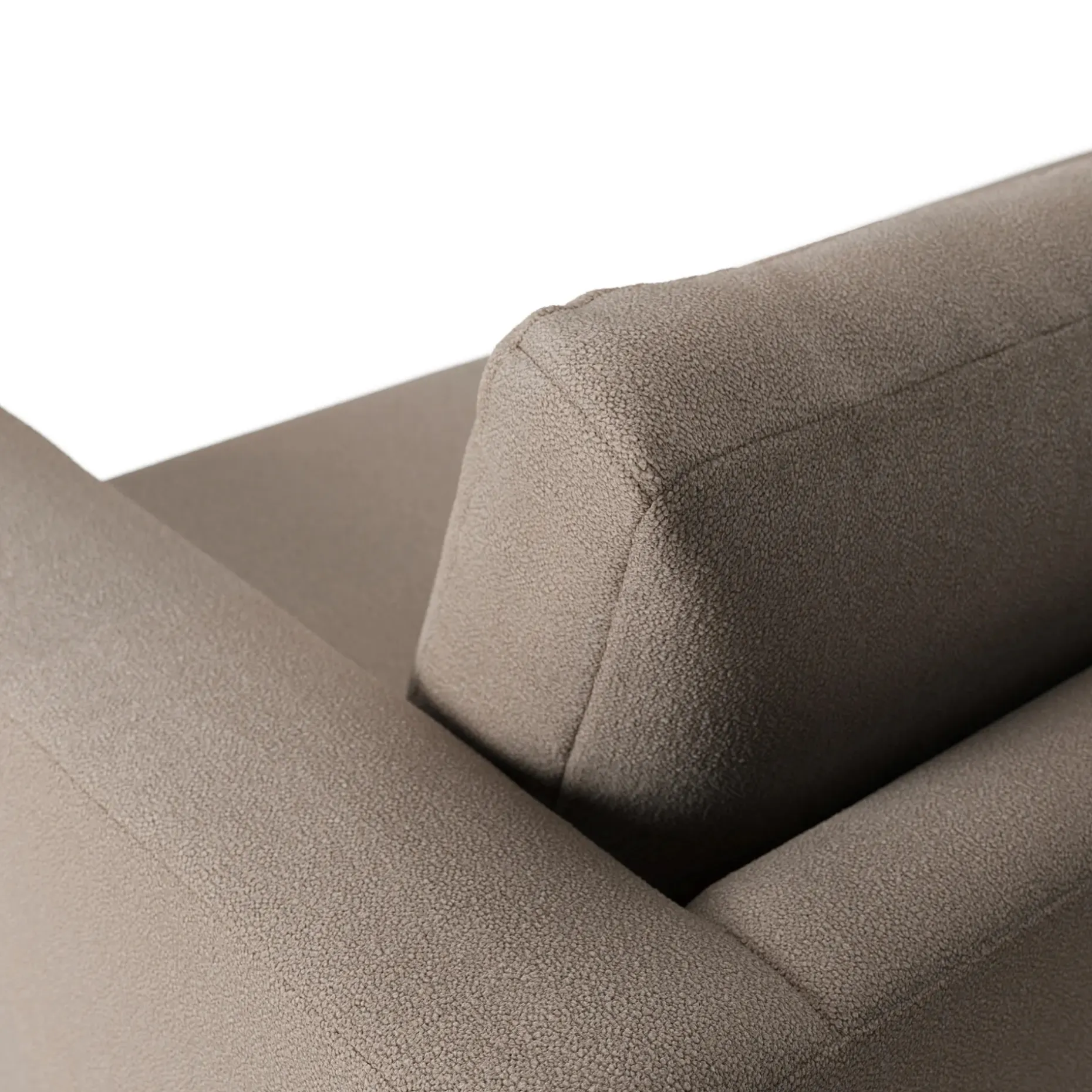 Riley 84" Sofa - Sandstone Wool Bouclé