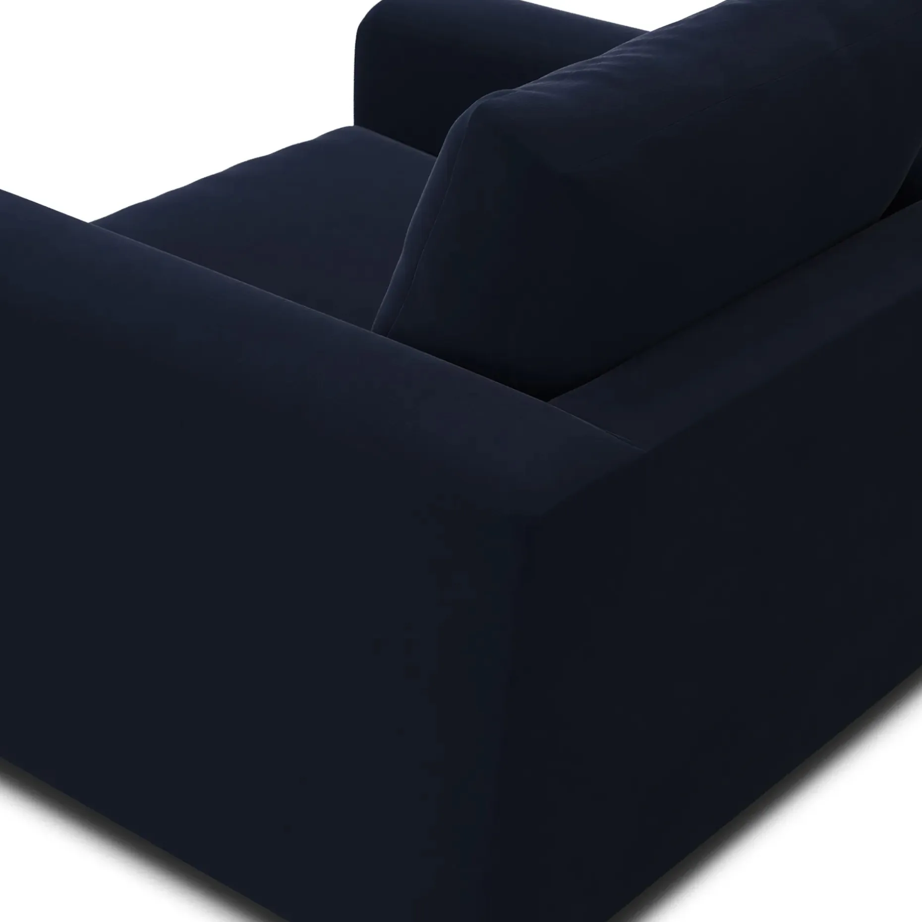 Riley 42" Velvet Lounge Chair - Hale Ink