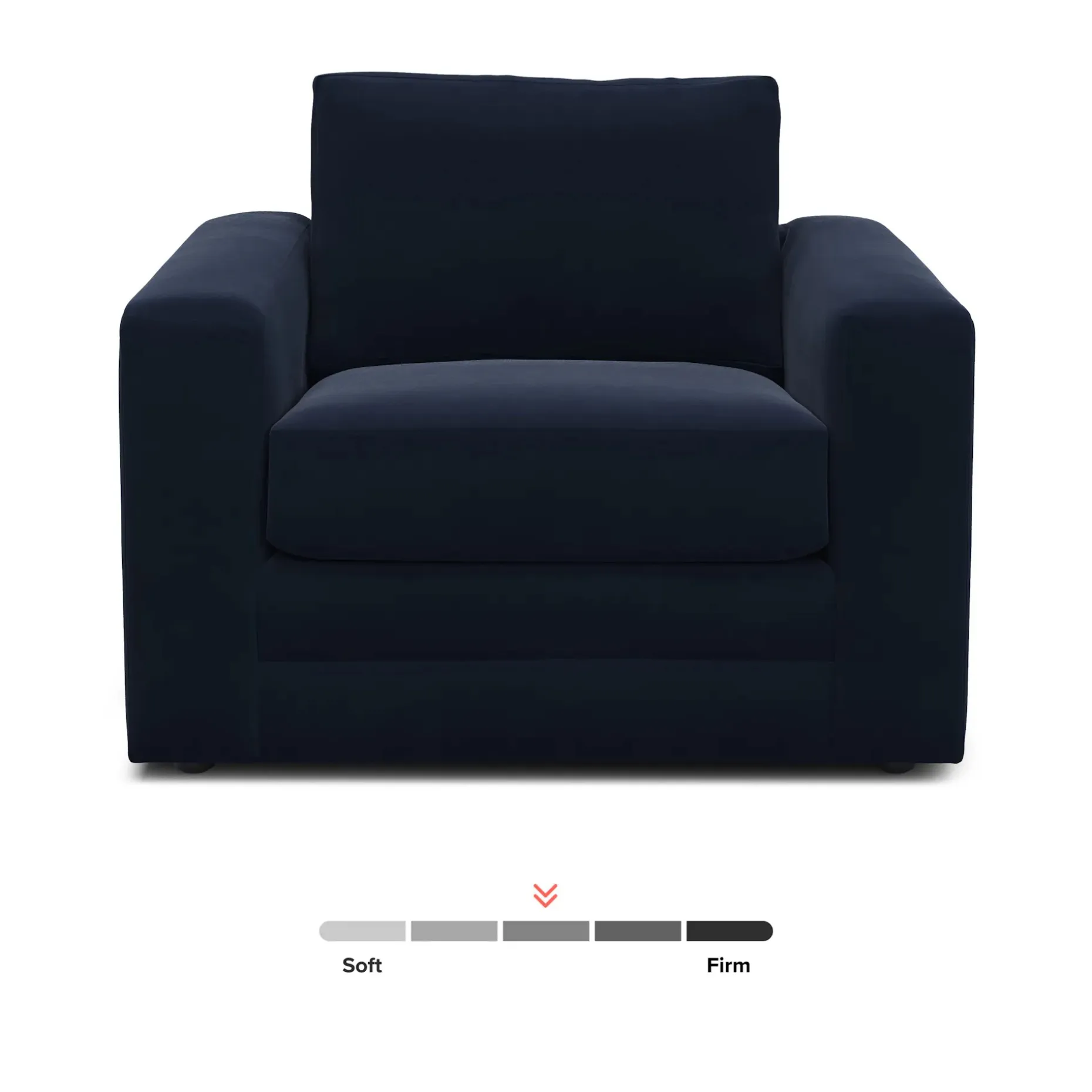 Riley 42" Velvet Lounge Chair - Hale Ink
