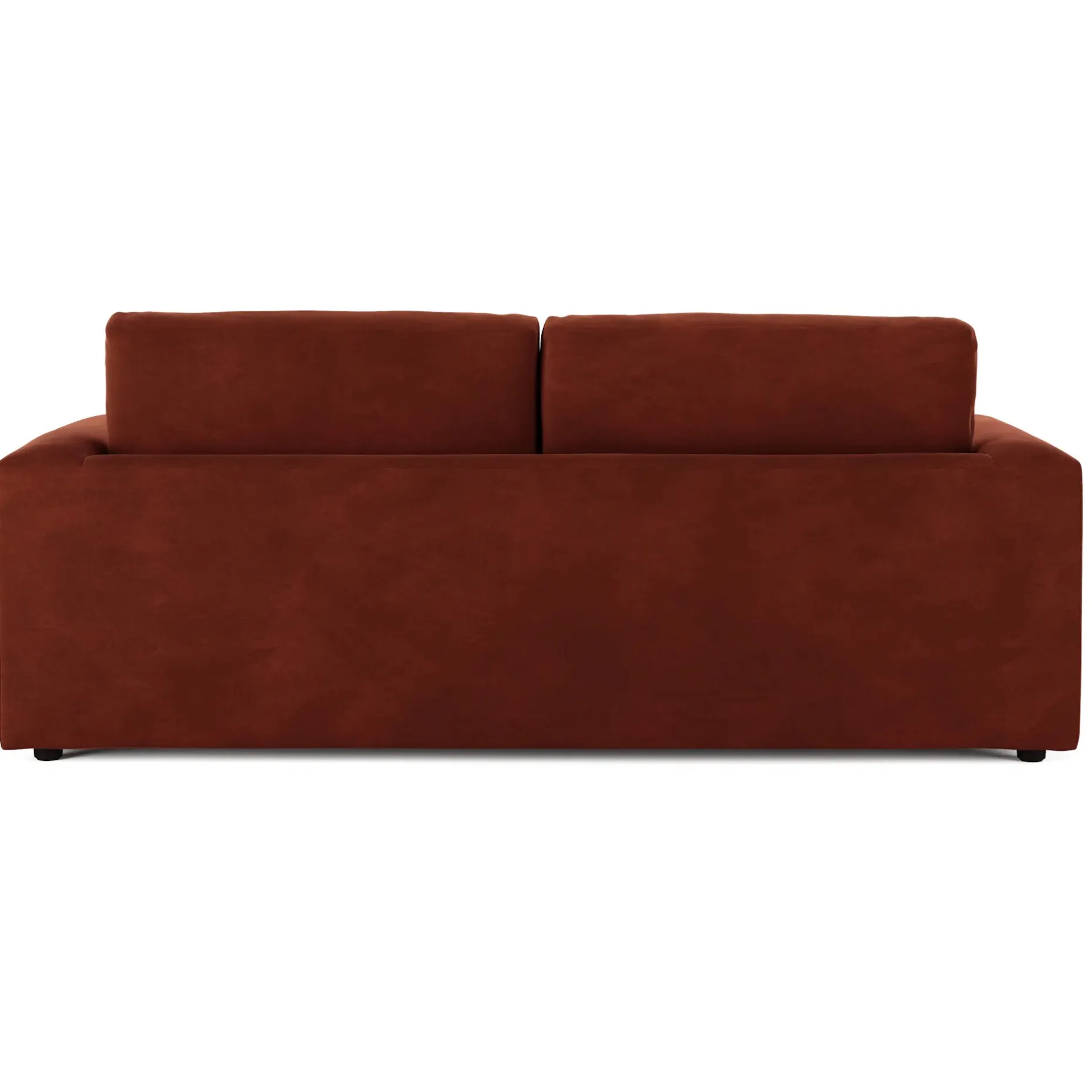 Riley 84" Velvet Reversible Storage Sectional - Hale Rust