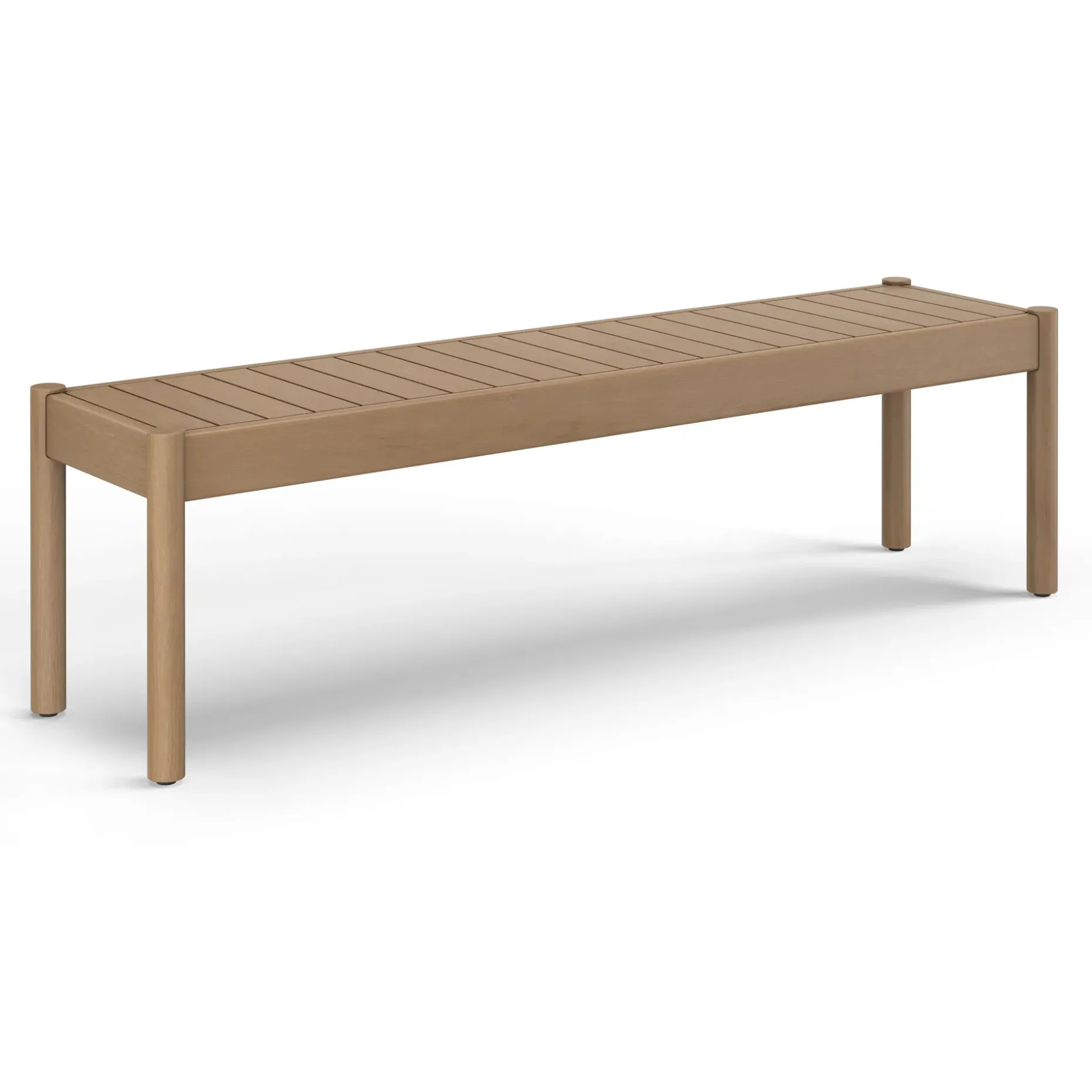 Rosa 65" Outdoor Bench - Light Eucalyptus