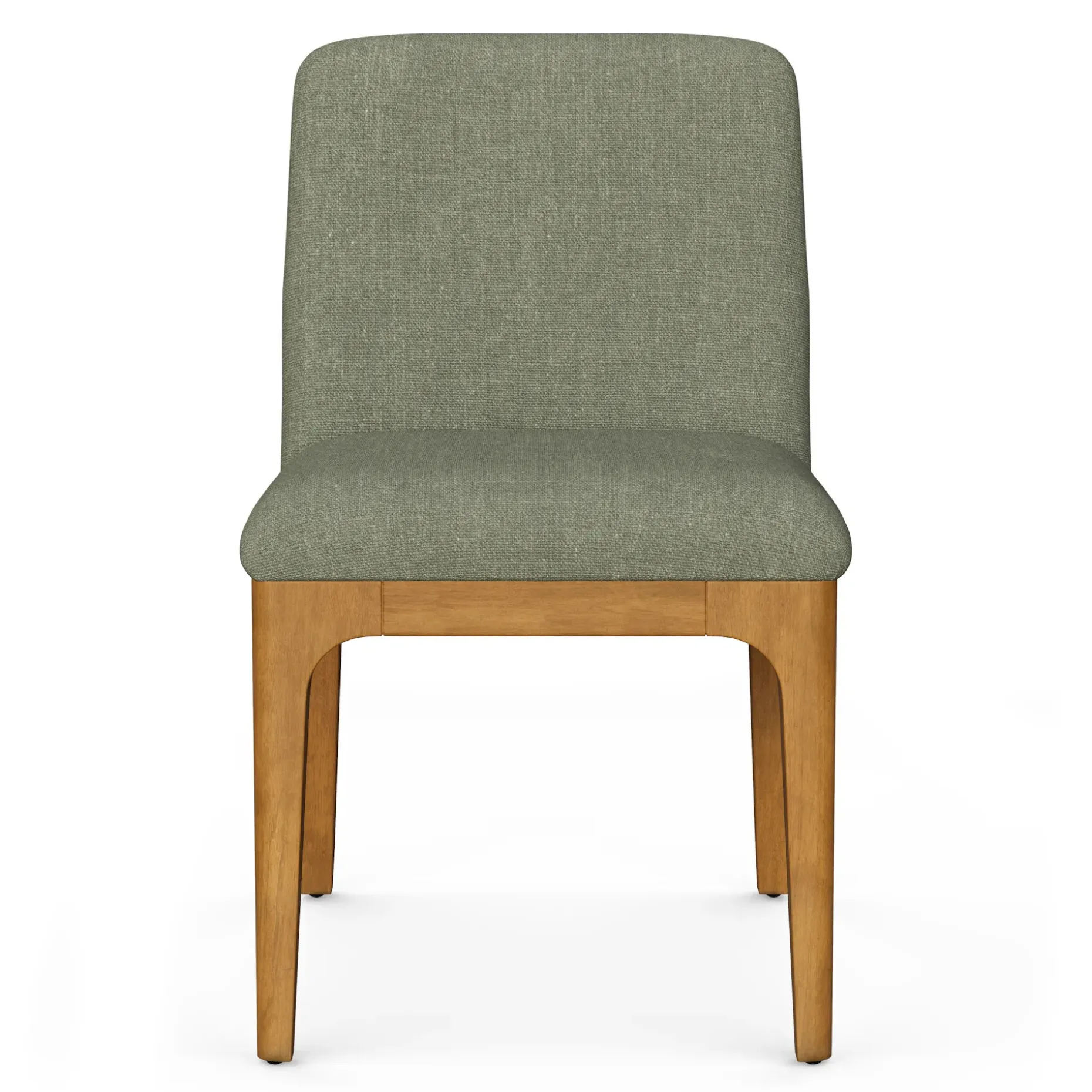 Rosin Dining Chair - Smoked Oak and Welsh Green