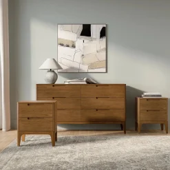 Rosin 2-Drawer Nightstand - Natural Oak