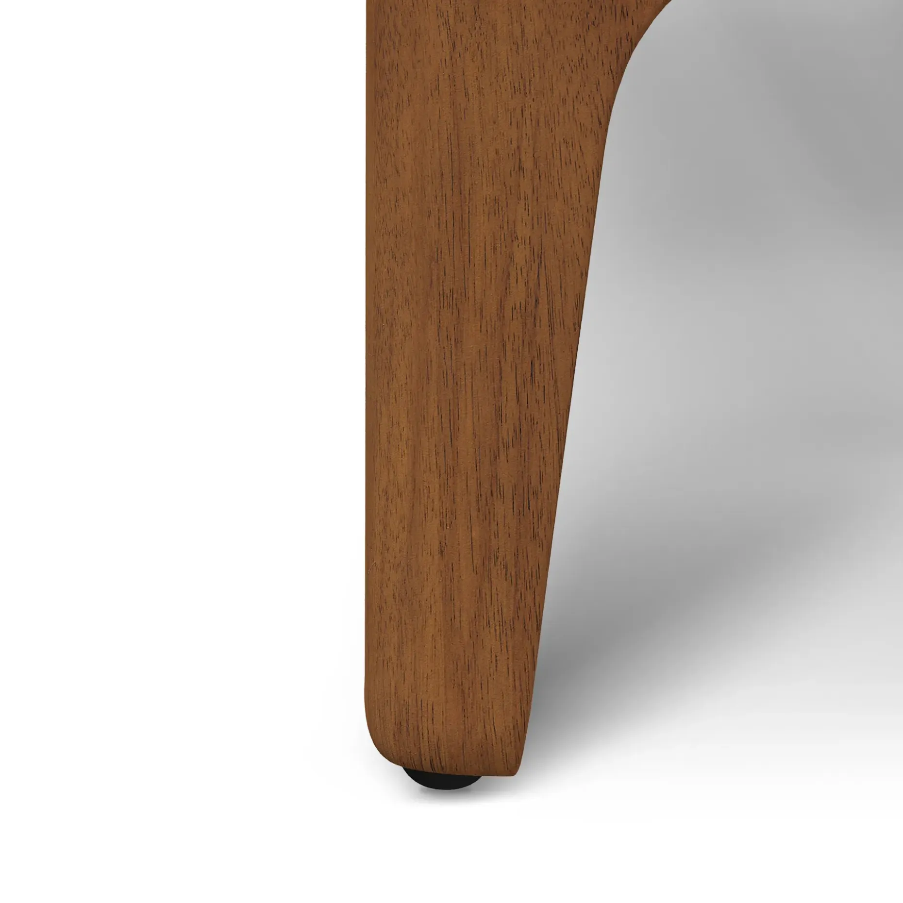 Rosin Queen Upholstered Bed - Smoked Oak and Welsh Green