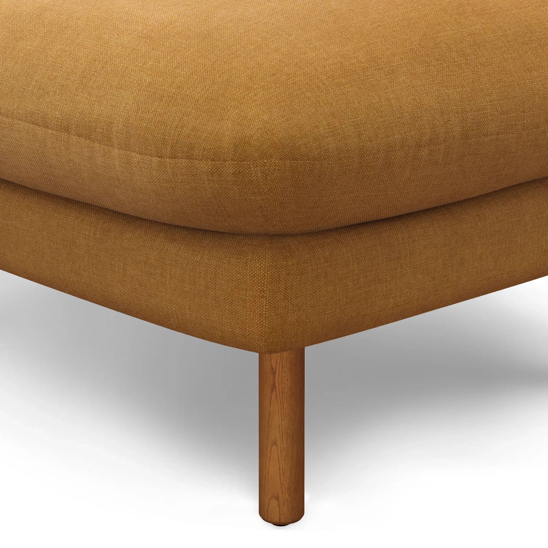 Sanders 35.5" Ottoman - Hestia Ginger