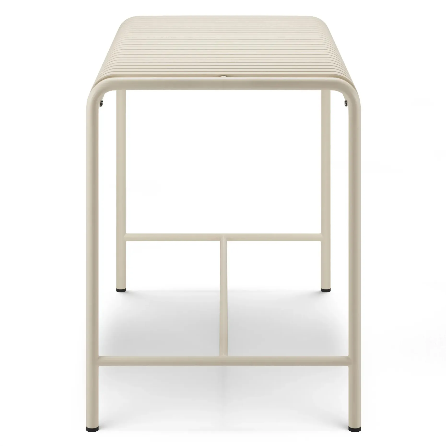 Sarek 51" Outdoor Bar Table - Taupe