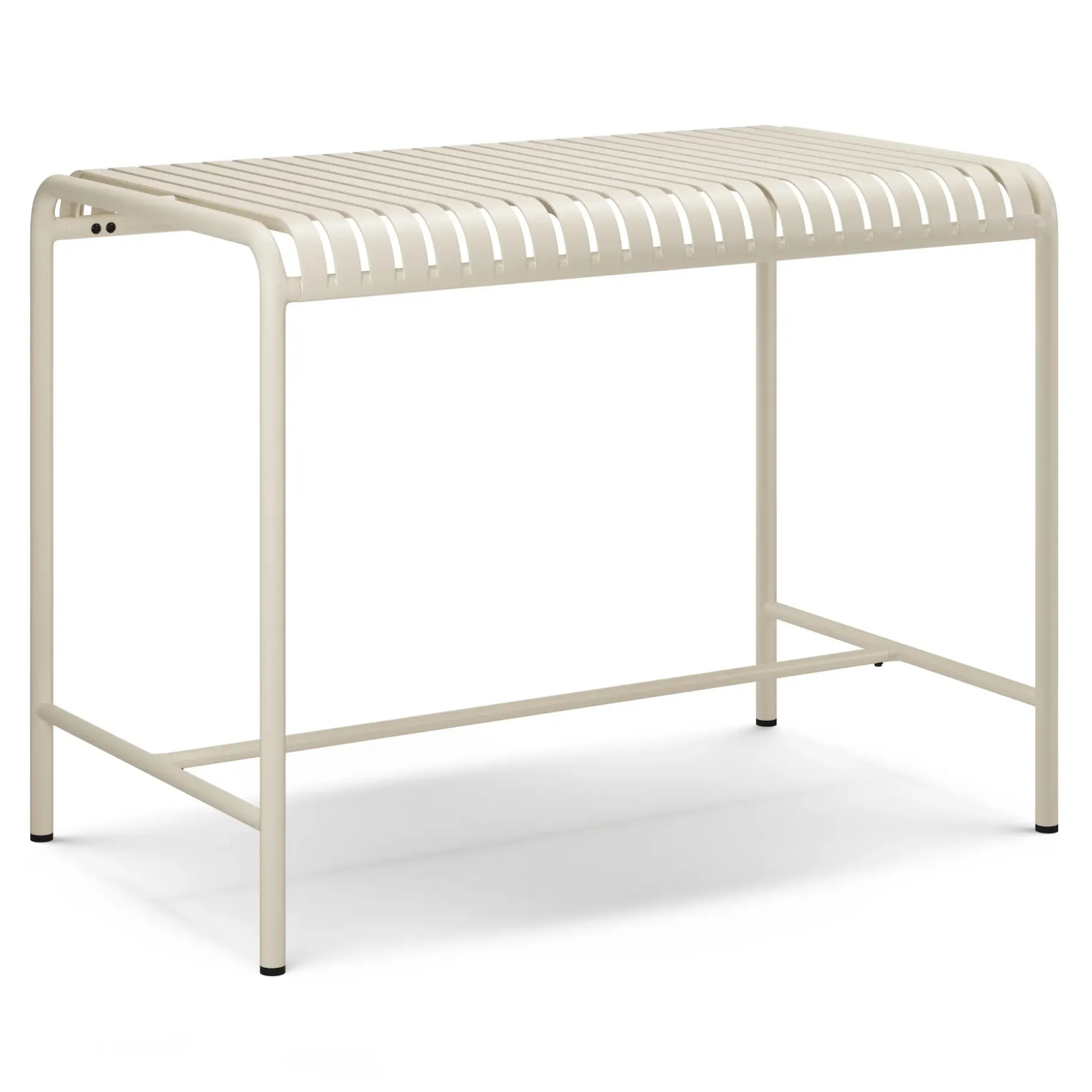 Sarek 51" Outdoor Bar Table - Taupe