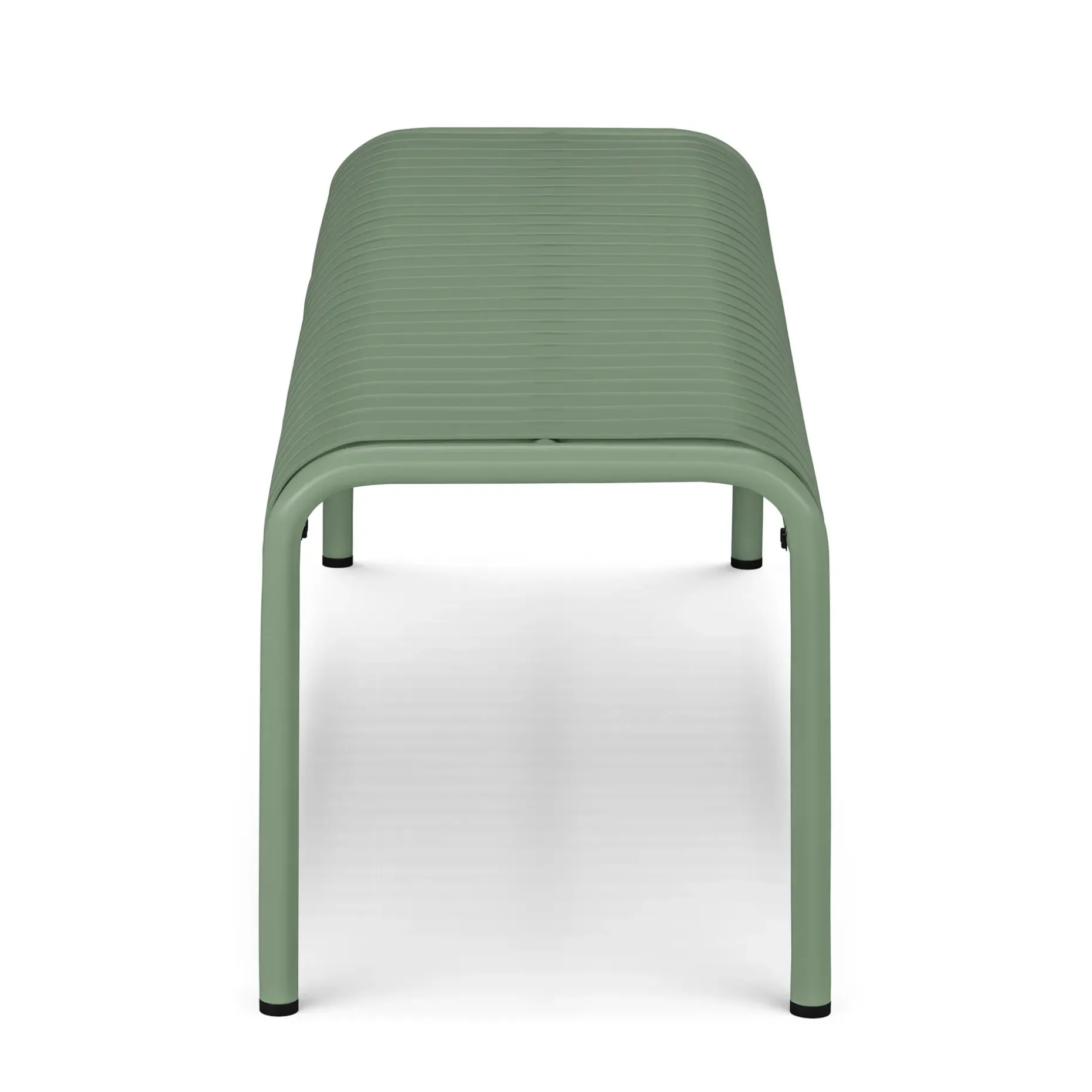 Sarek 59" Outdoor Bench - Khaki Green