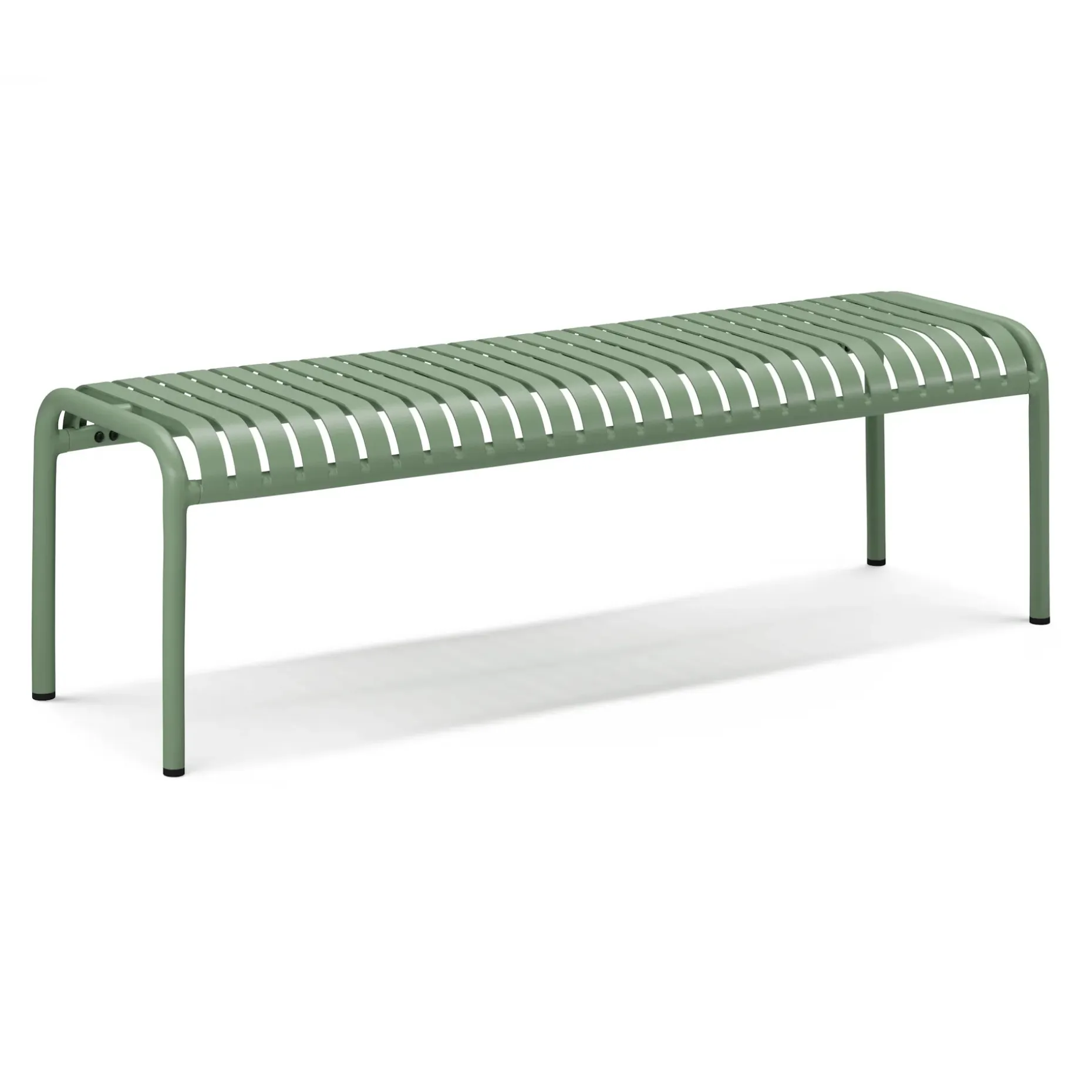 Sarek 59" Outdoor Bench - Khaki Green