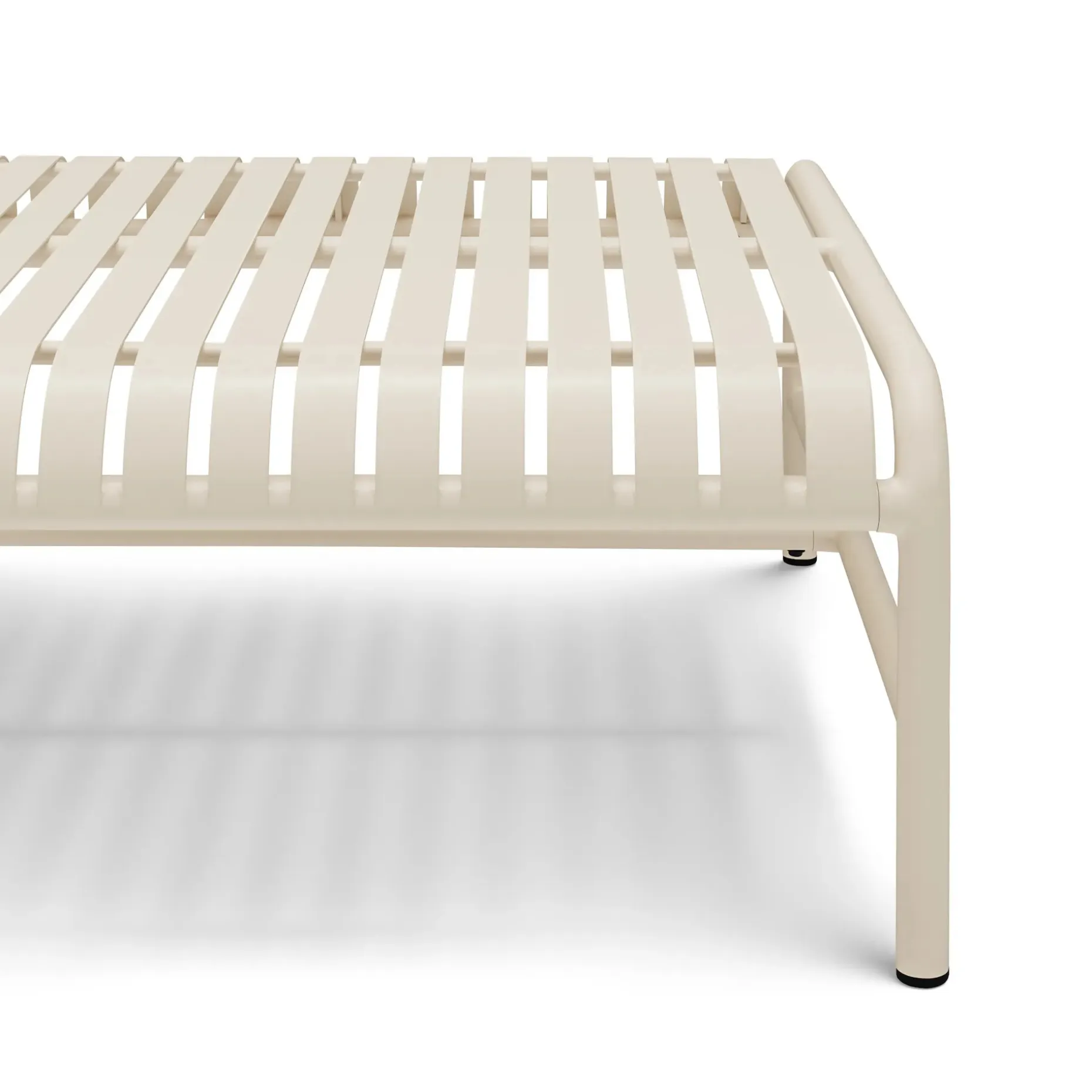 Sarek 34" Outdoor Coffee Table - Taupe