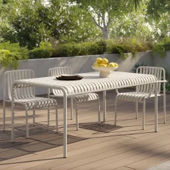 Sarek Outdoor Stackable Dining Armchair - Taupe