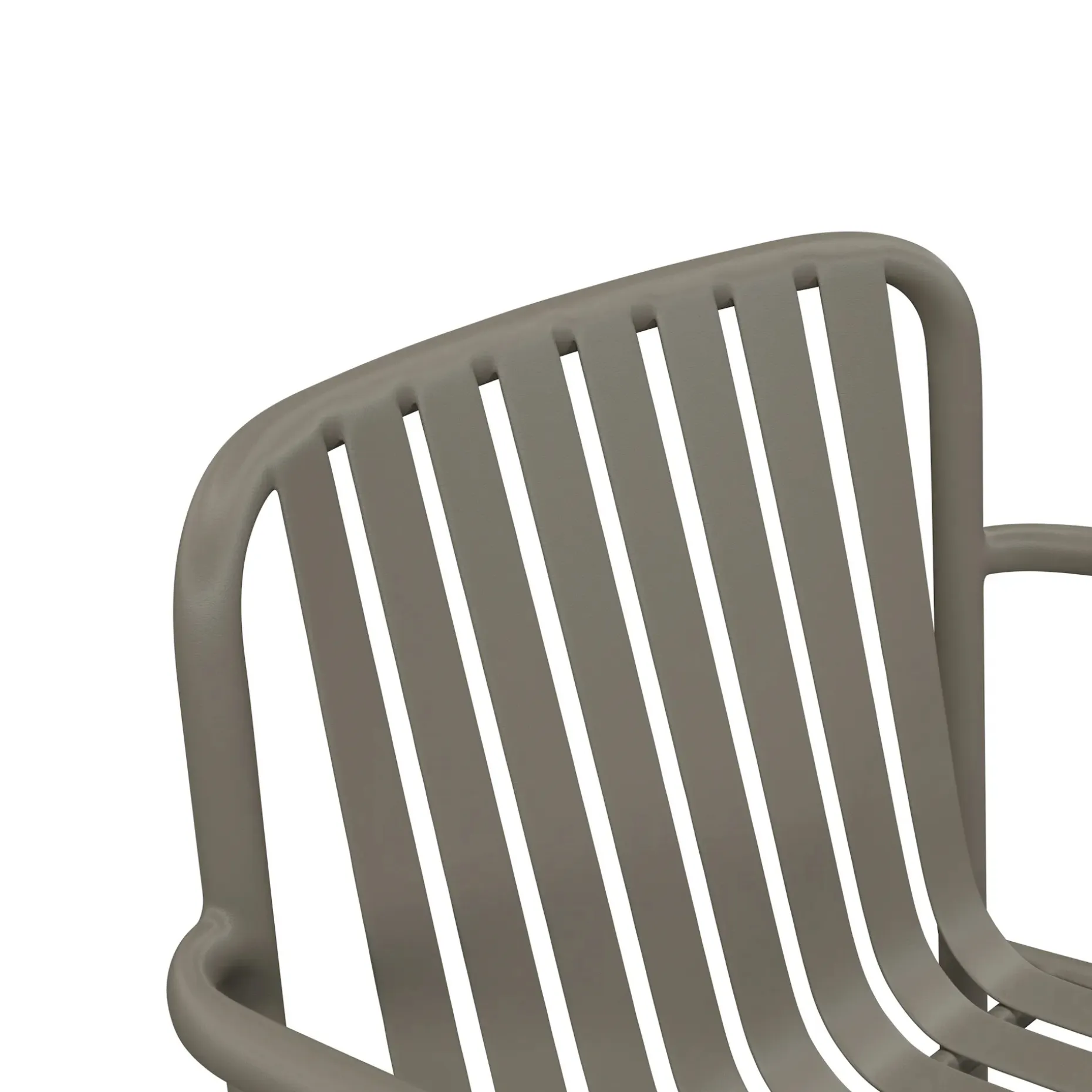 Sarek Outdoor Stackable Dining Armchair - Warm Stone