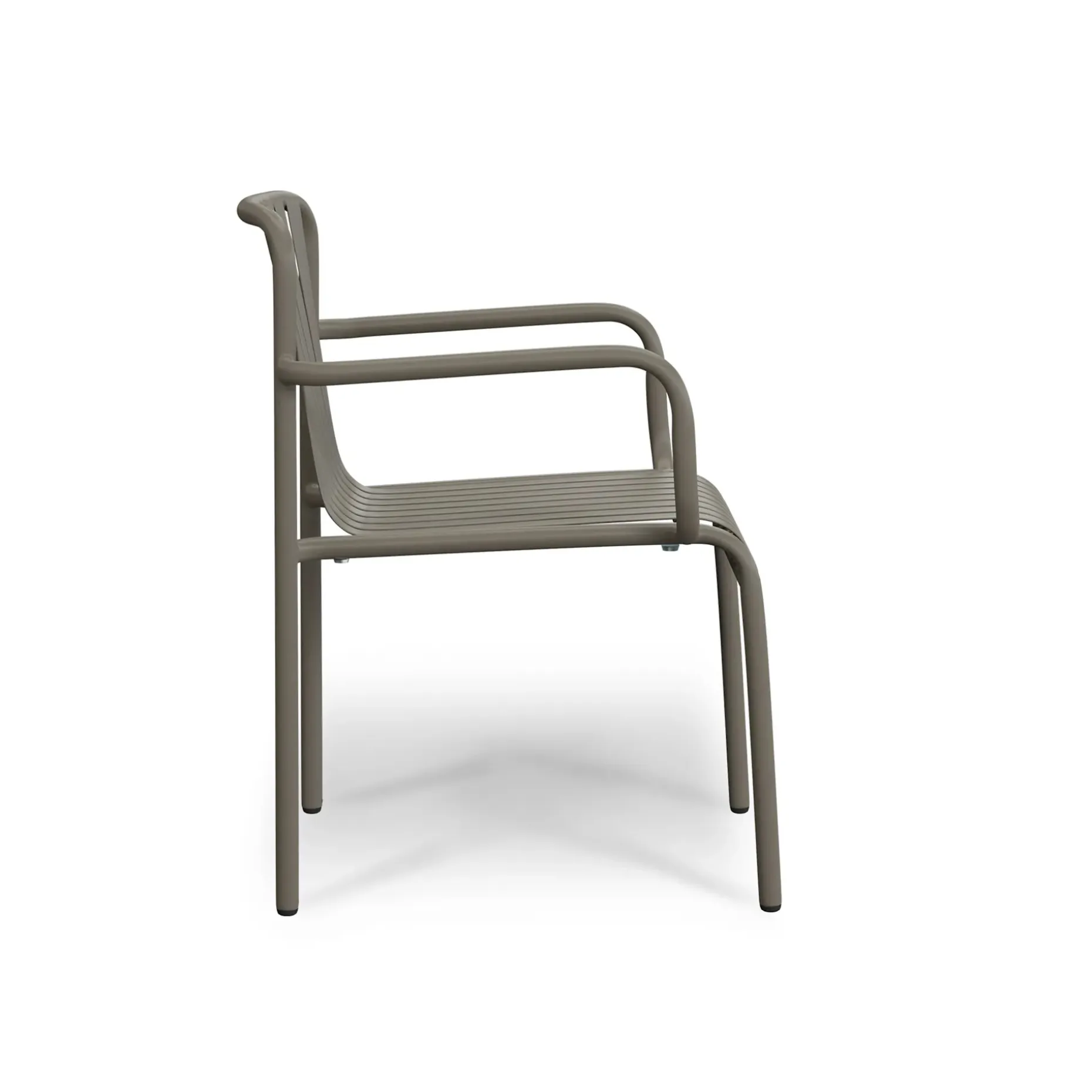 Sarek Outdoor Stackable Dining Armchair - Warm Stone