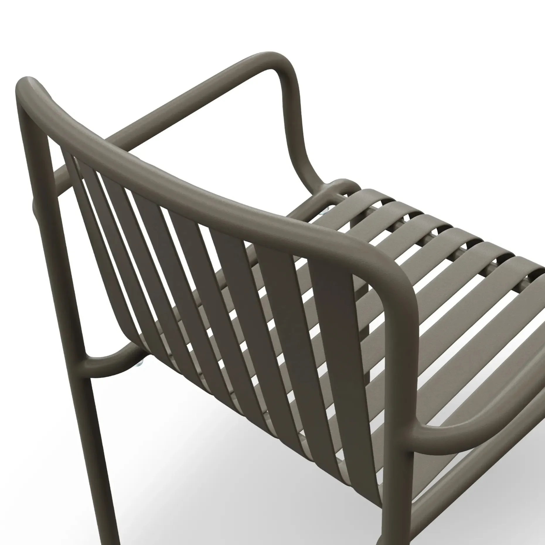 Sarek Outdoor Stackable Dining Armchair - Warm Stone