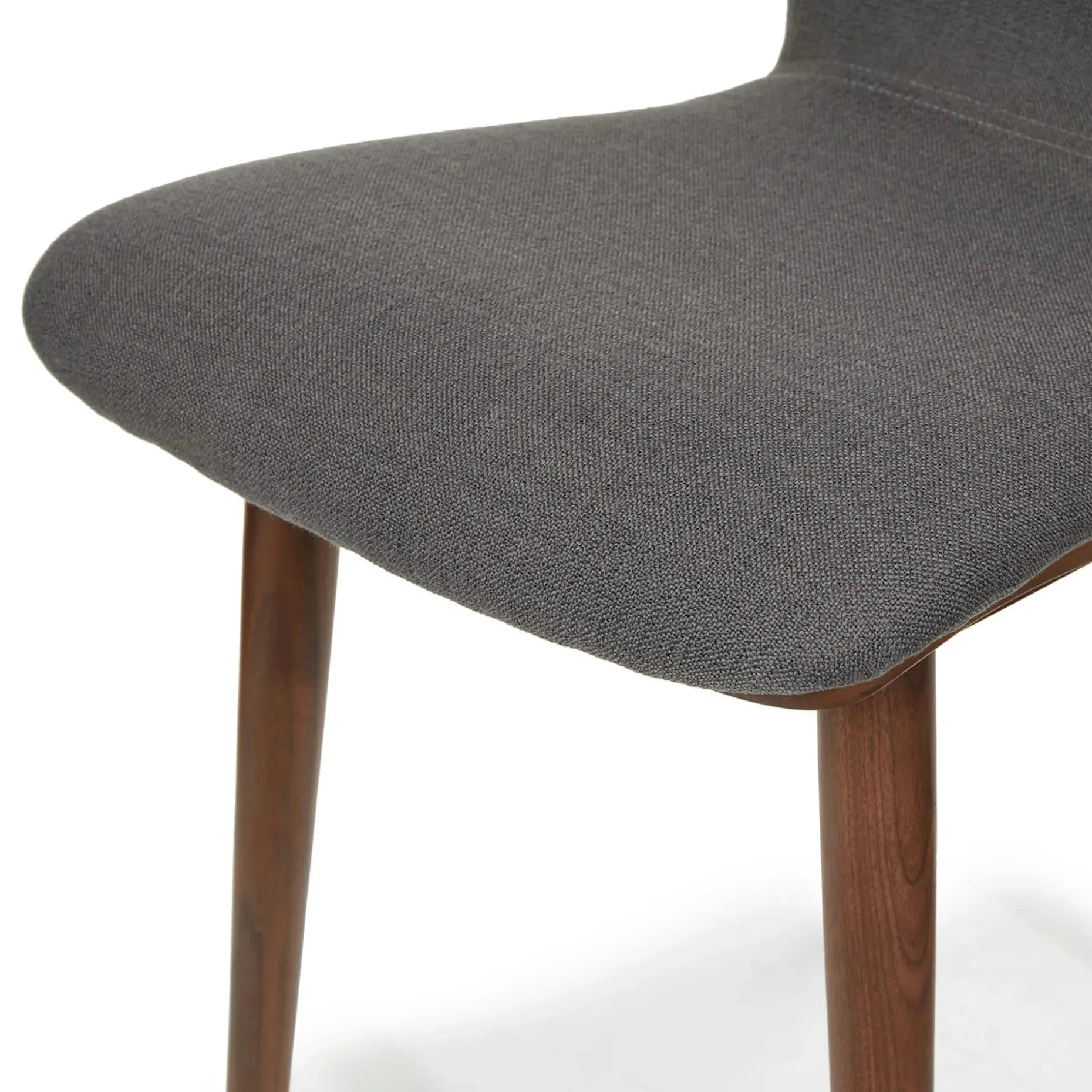 Sede Dining Chair - Walnut and Miller Gray