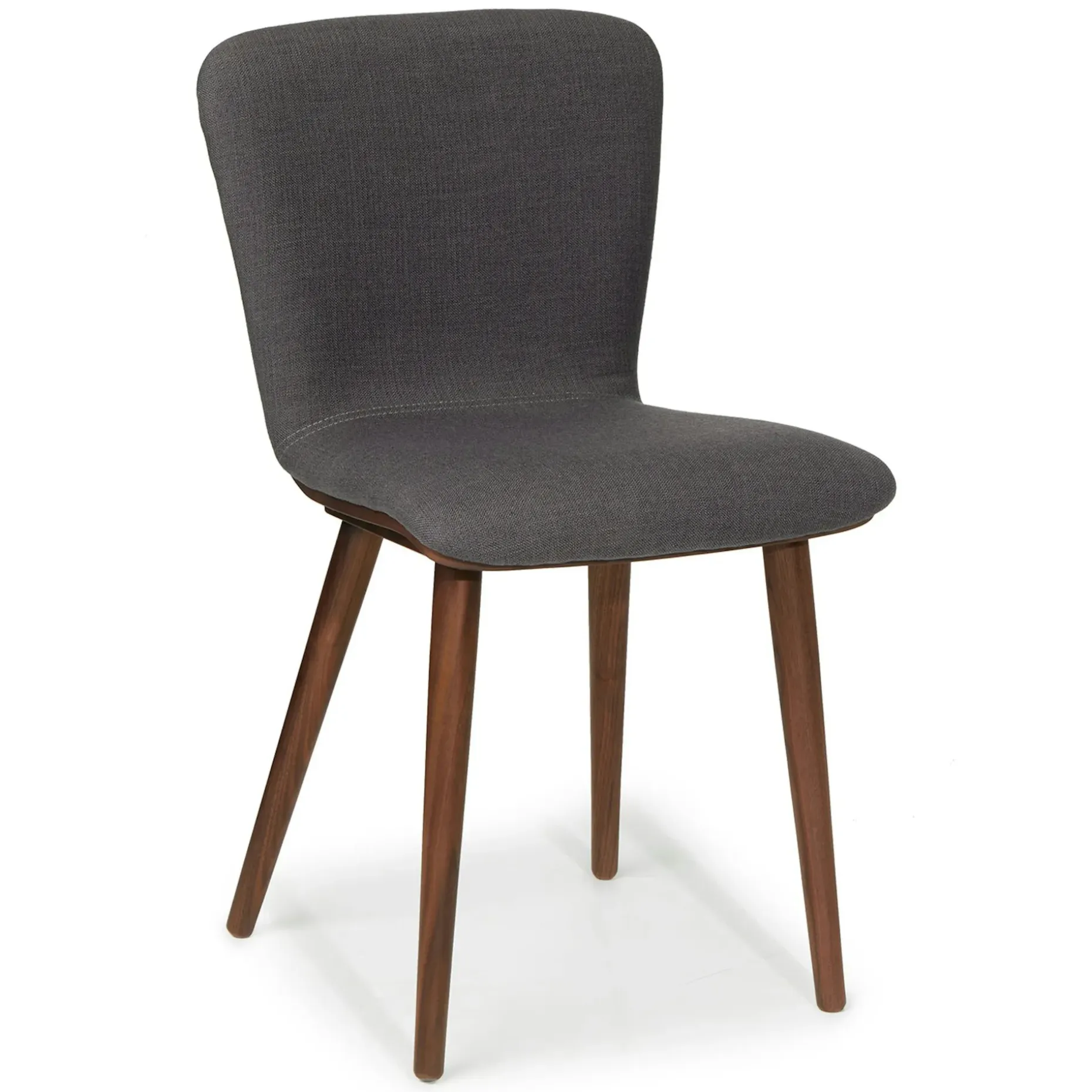 Sede Dining Chair - Walnut and Miller Gray