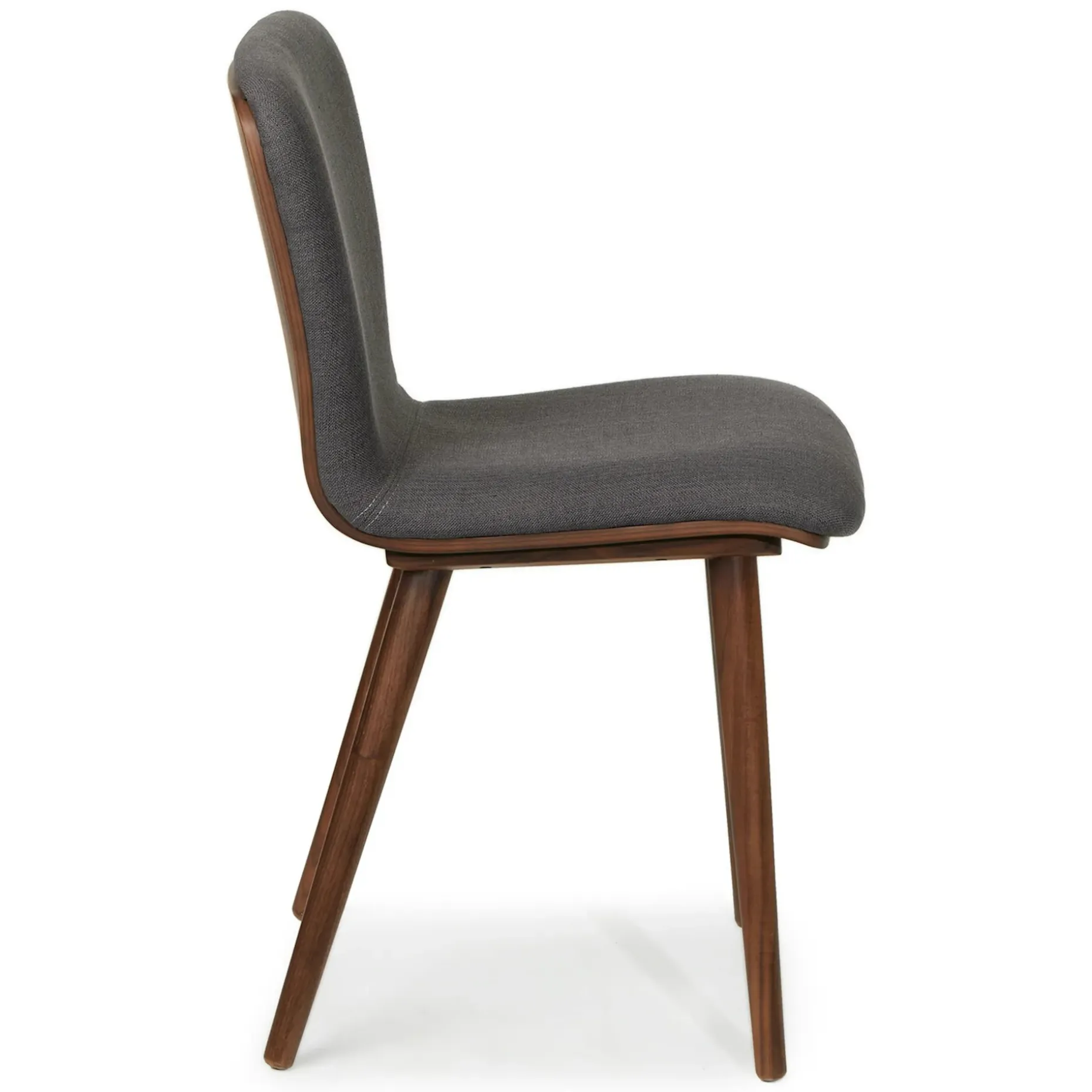 Sede Dining Chair - Walnut and Miller Gray