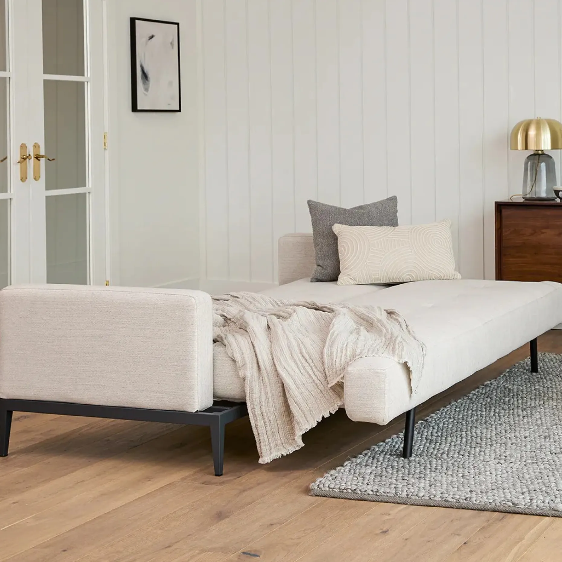 Solna 86" Sofa Bed - Atelier Ivory