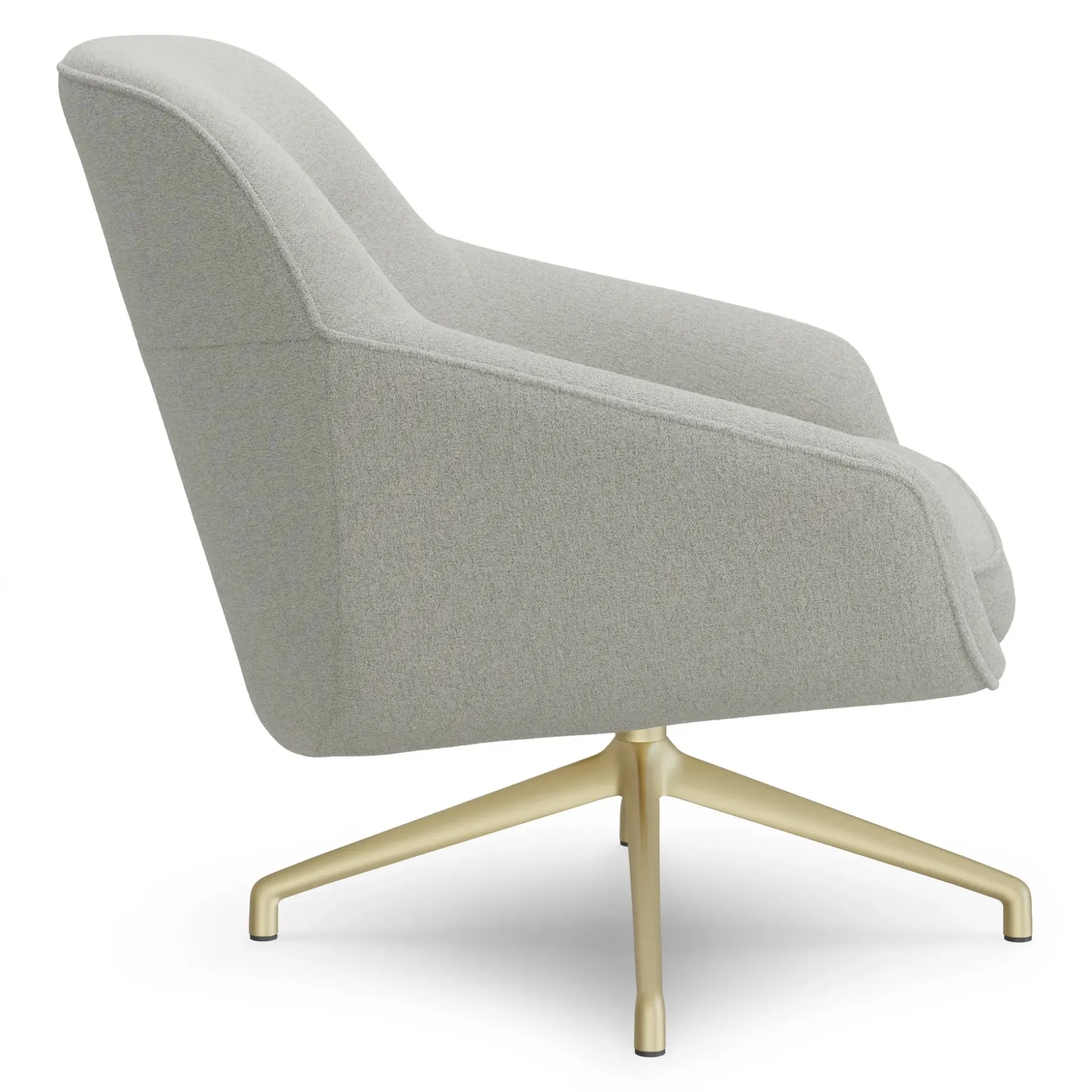 Sterling 33" Swivel Chair - Clover Ivory