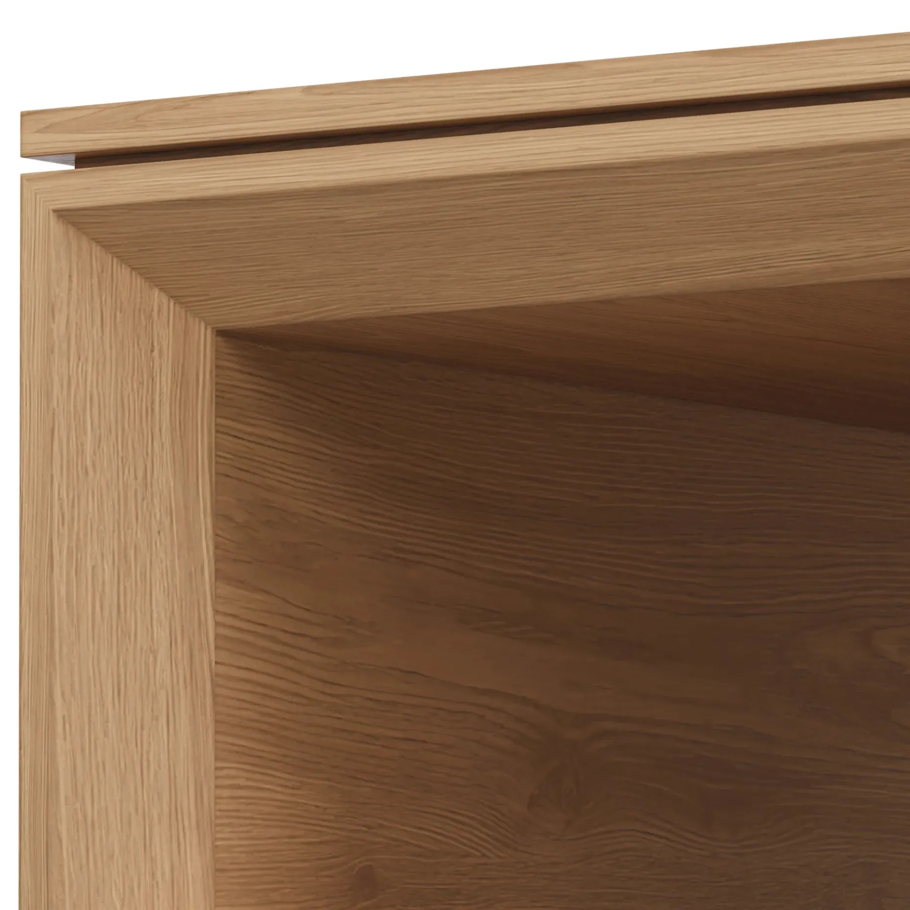 Suri 44" Square Coffee Table - White Oak