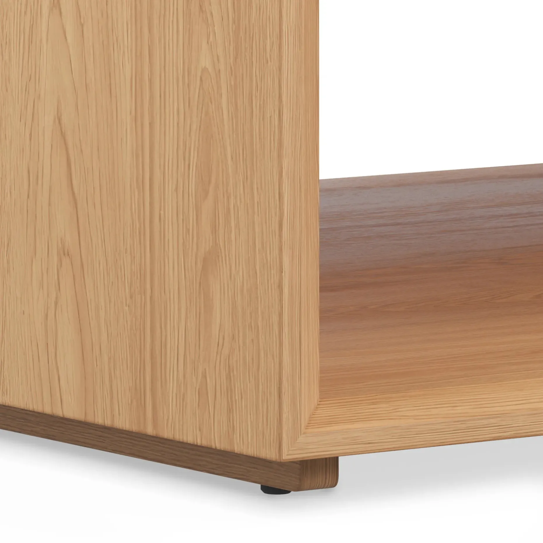 Suri 44" Square Coffee Table - White Oak