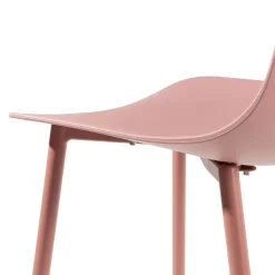 Svelti Bar Stool - Dusty Pink
