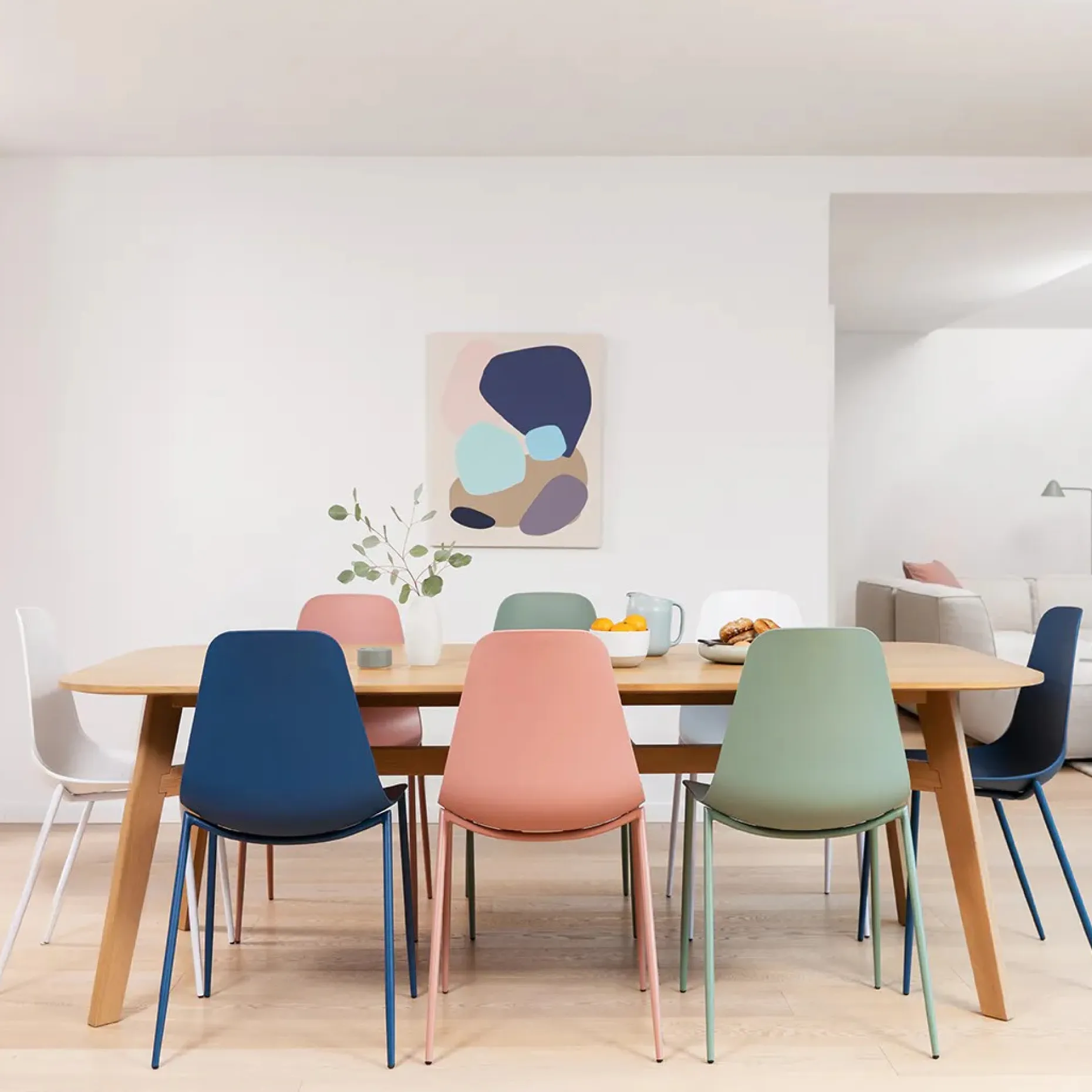 Svelti Dining Chair - Aloe Green